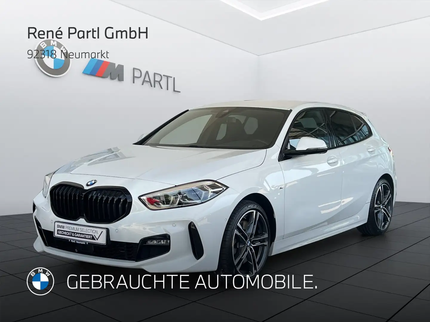 BMW 120 d xDrive M-Sport NAVI LED ACC RFK HUD GESTIK Білий - 1