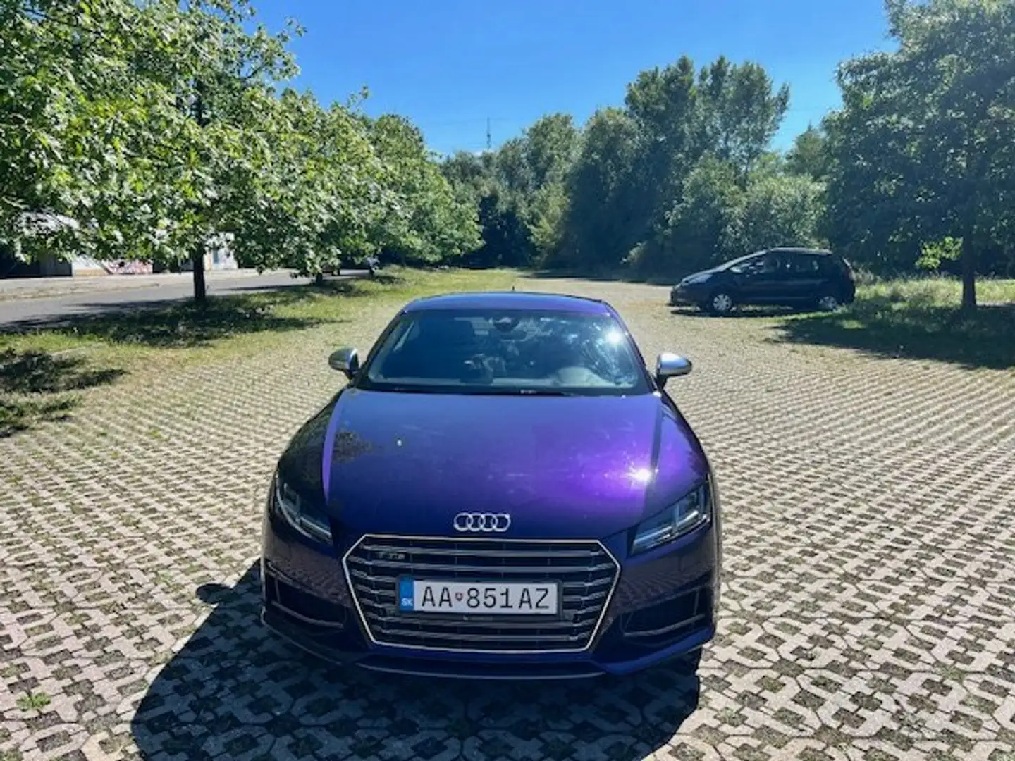 Audi TTS TTS Coupé 2,0 TFSI quattro S-tronic Blau - 2