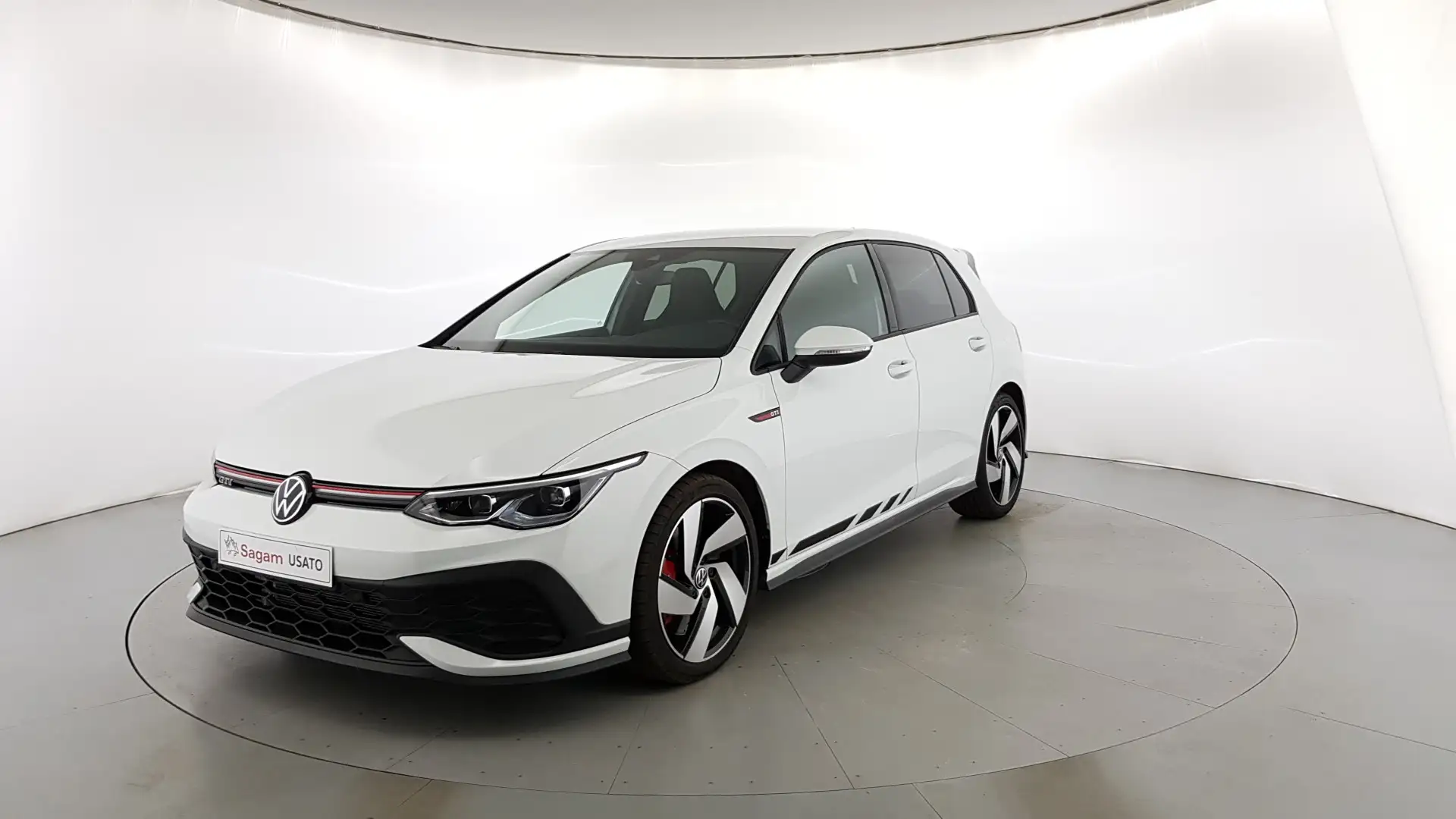 Volkswagen Golf GTI Golf 2.0 tsi GTI Clubsport 45 300cv dsg Bianco - 1