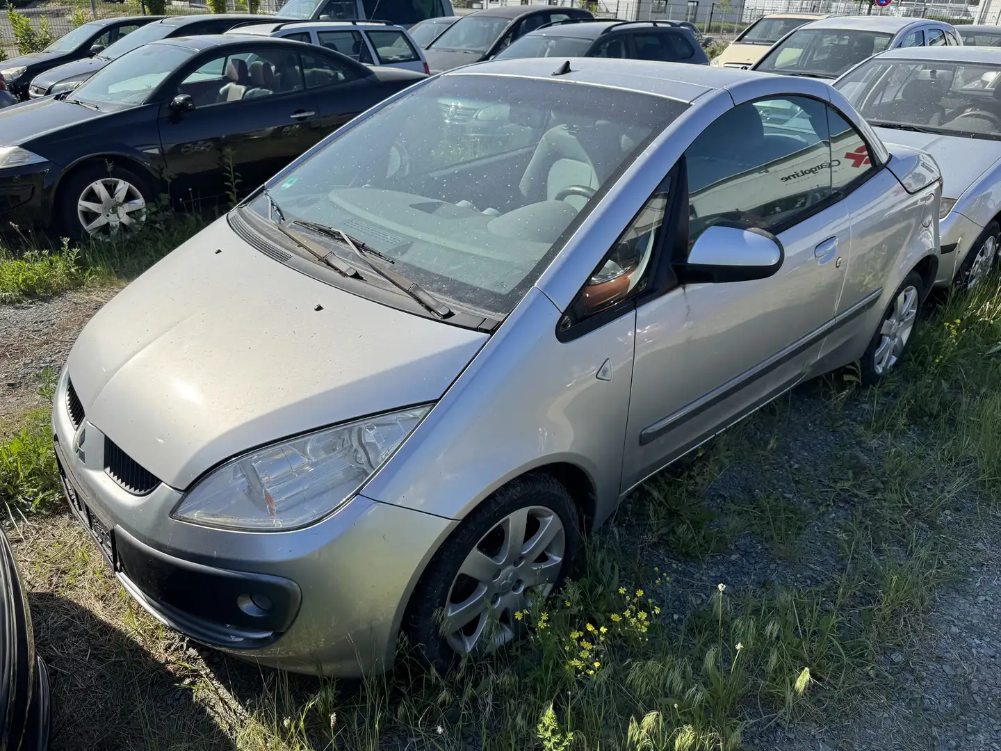 Mitsubishi Colt 1.5 CABRIO KLIMAANLAGE SERVO ABS Basis Plateado - 2