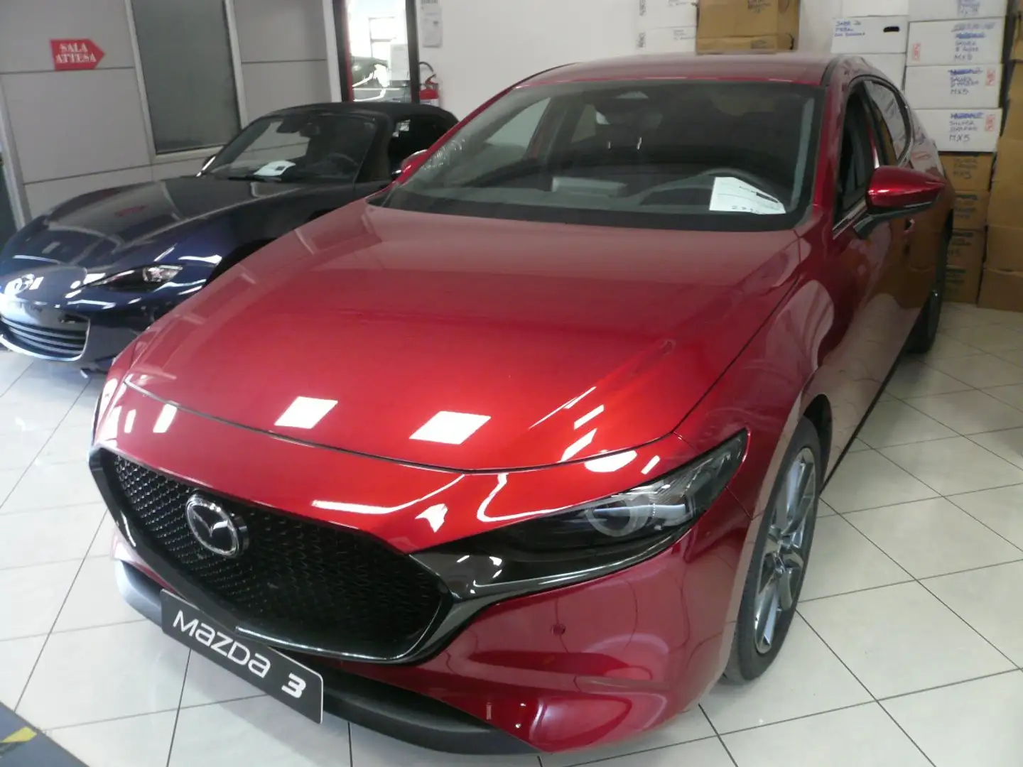 Mazda 3 3 5p 2.0 m-hybrid Exclusive Line Driver Assist. Red - 2