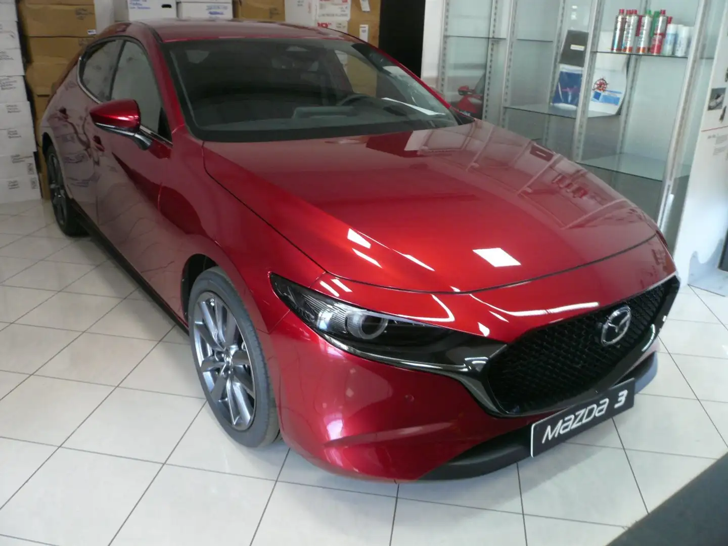 Mazda 3 3 5p 2.0 m-hybrid Exclusive Line Driver Assist. Red - 1