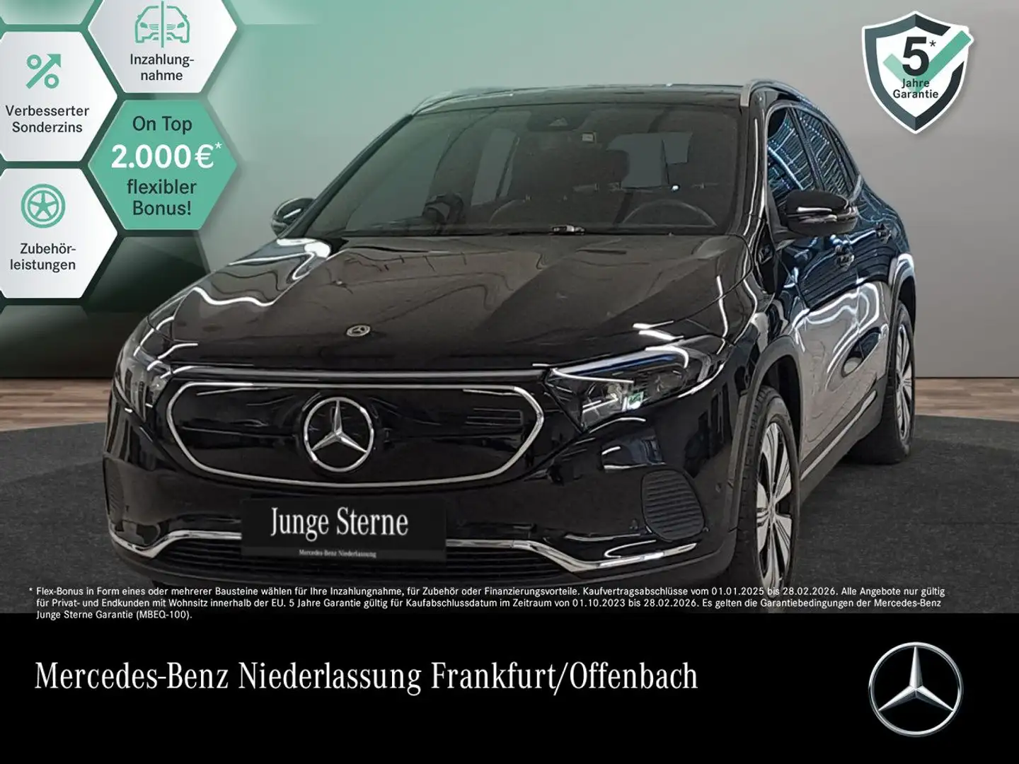 Mercedes-Benz EQA 250 PROG+ADVANCED+KAMERA+SPUR Negro - 1