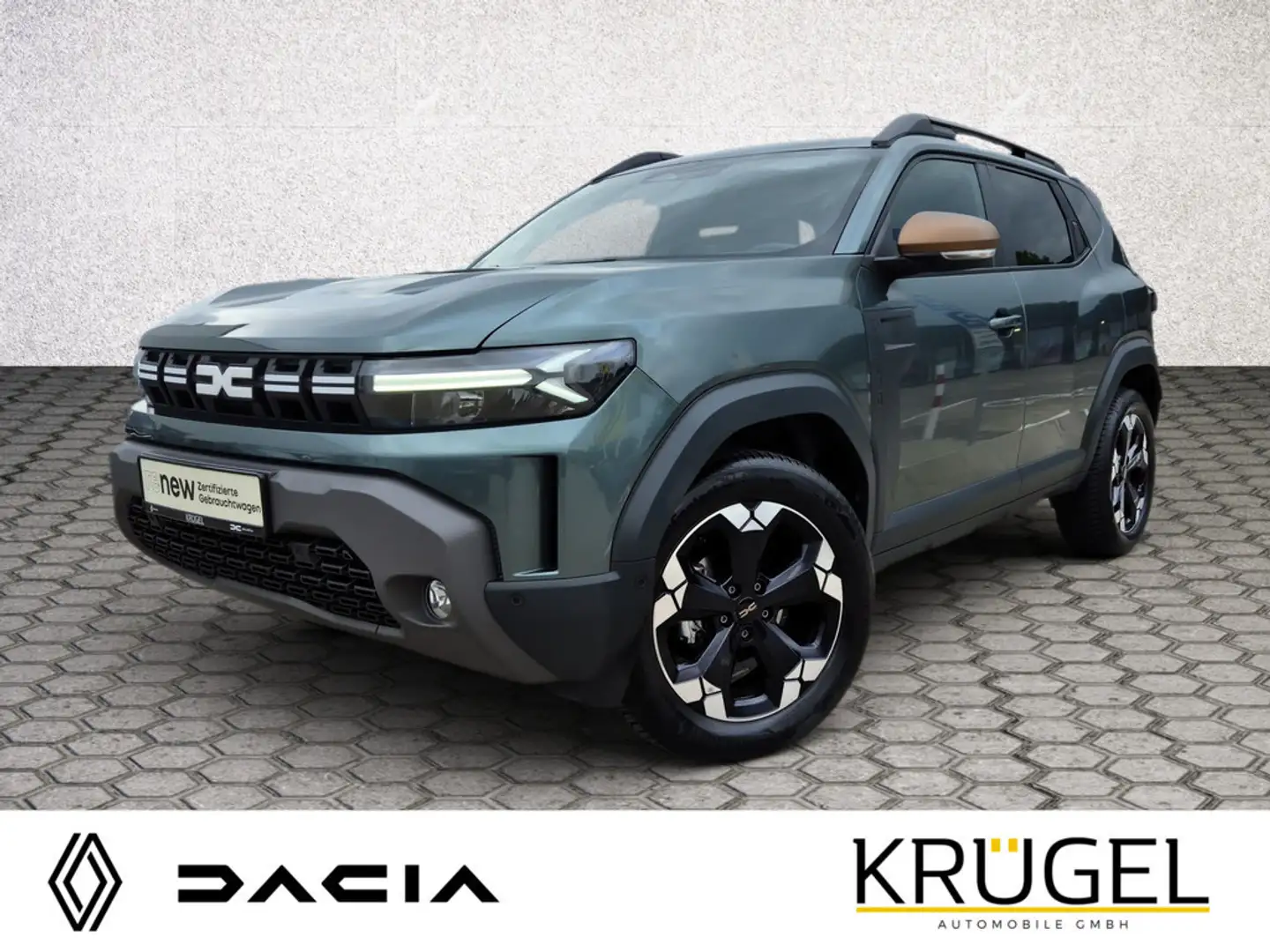 Dacia Duster Extreme mild hybrid 130 4x4 Grün - 1