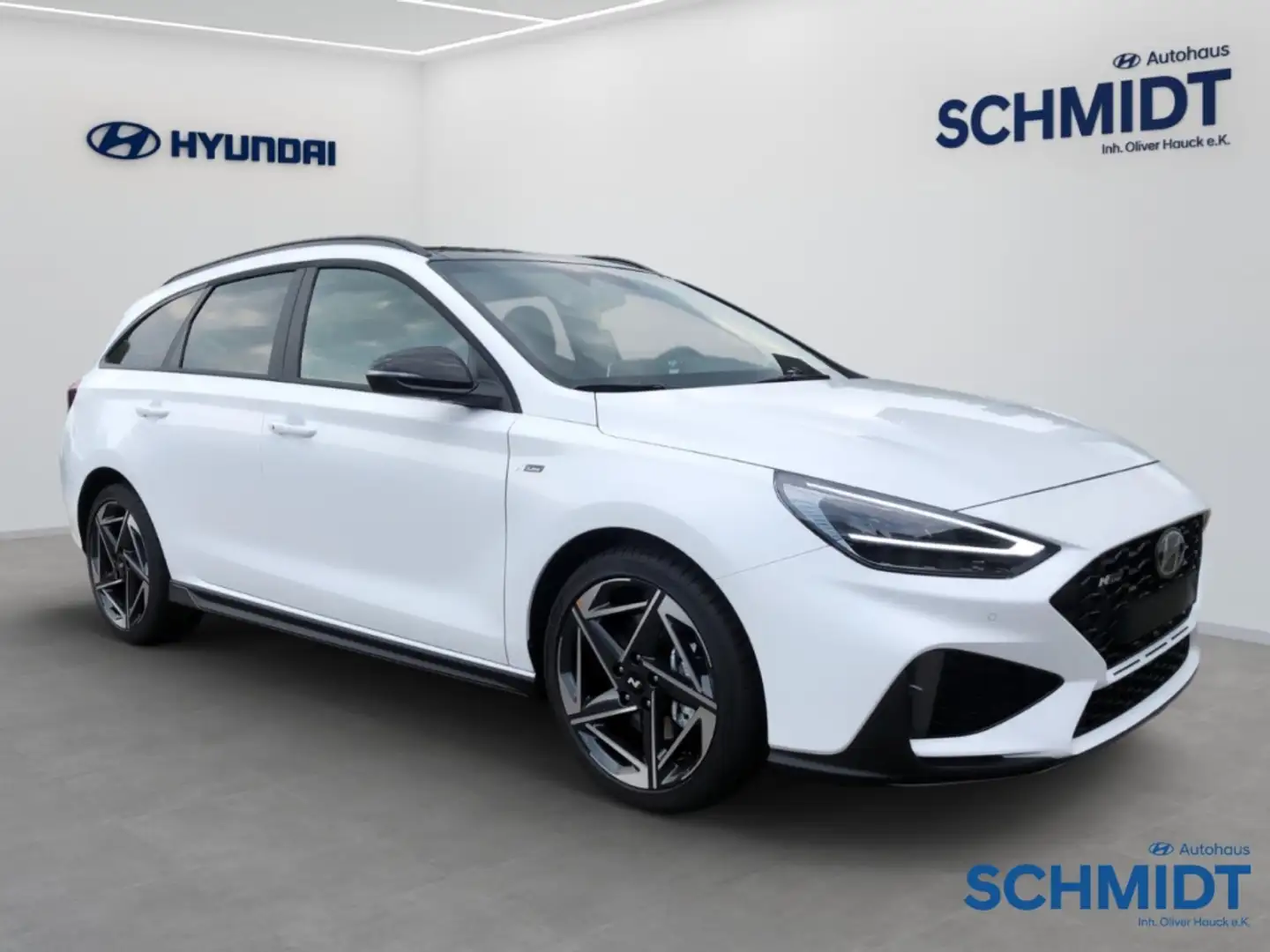 Hyundai i30 cw N Line Mild-Hybrid 1.5 T-GDI EU6e Sportpaket El Weiß - 2