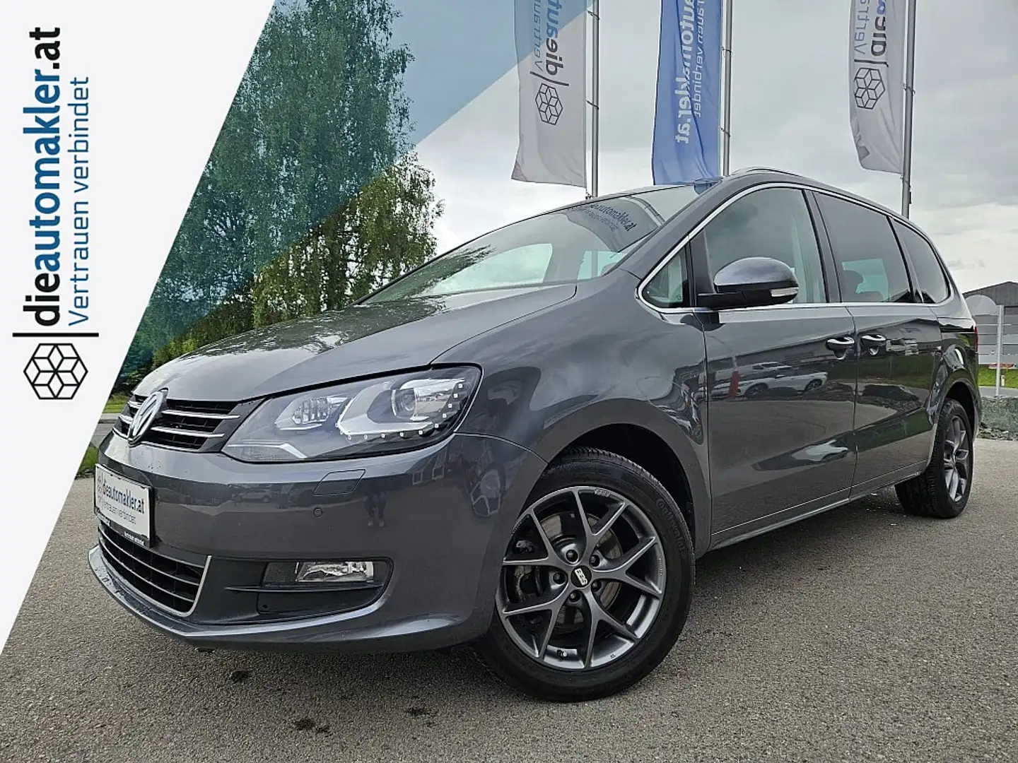 Volkswagen Sharan Business BMT SCR 2,0 TDI 4Motion !VERMITTLUNGSV... Сірий - 1