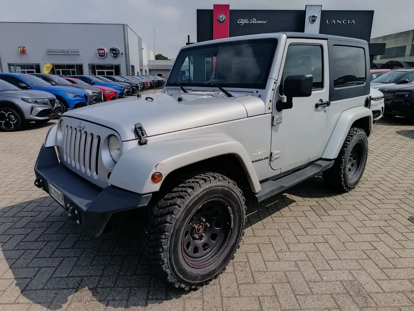 Jeep Wrangler Wrangler 2.8 CRD Sahara Argento - 1