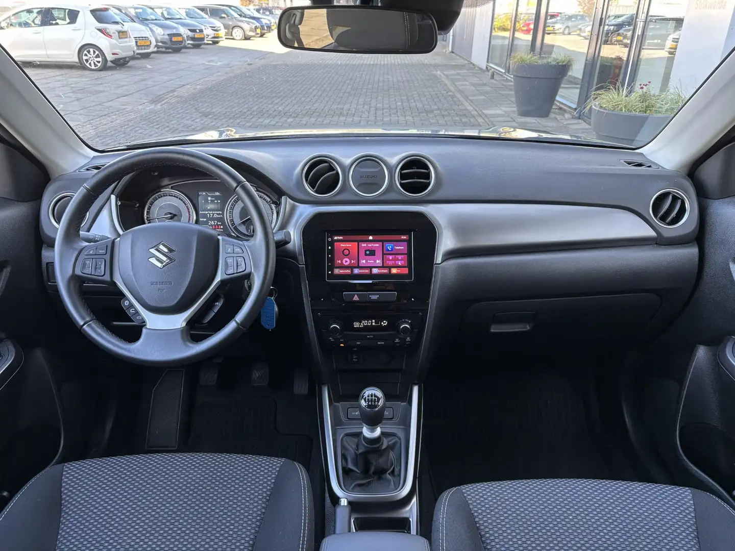 Suzuki Vitara 1.4 Boosterjet Select Smart Hybrid Navi/Clima/Crui Gris - 2