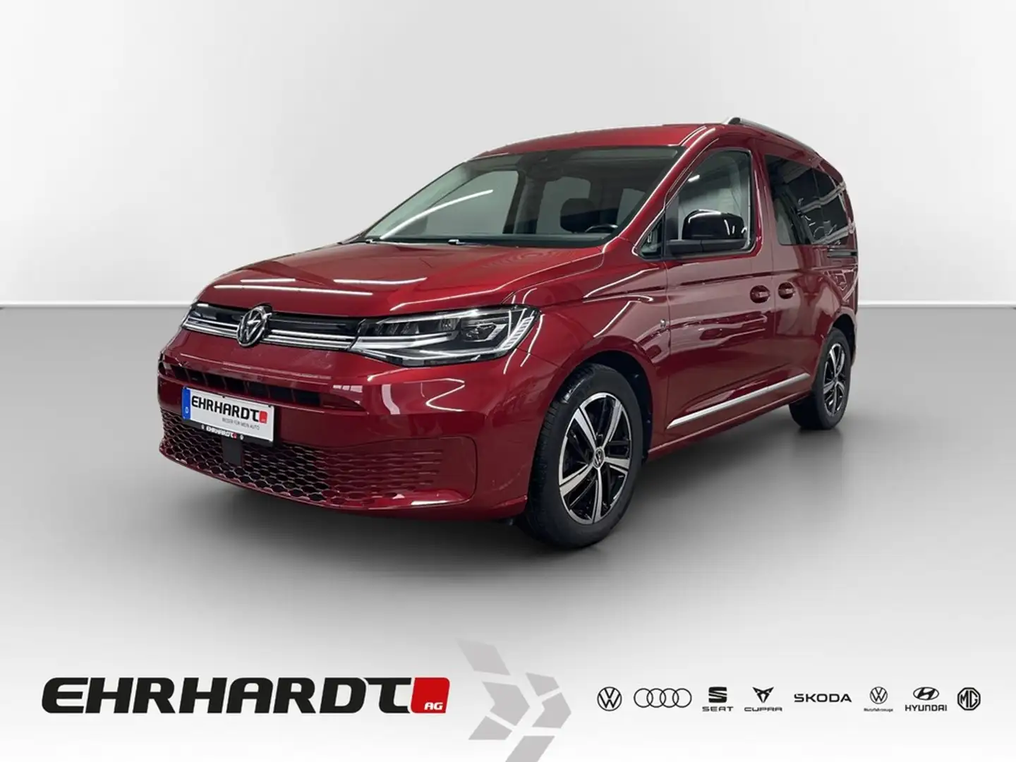 Volkswagen Caddy 1.5 TSI DSG Style AHK*VIRTUAL*LED*ACC*SHZ*PDC*N... Rouge - 1