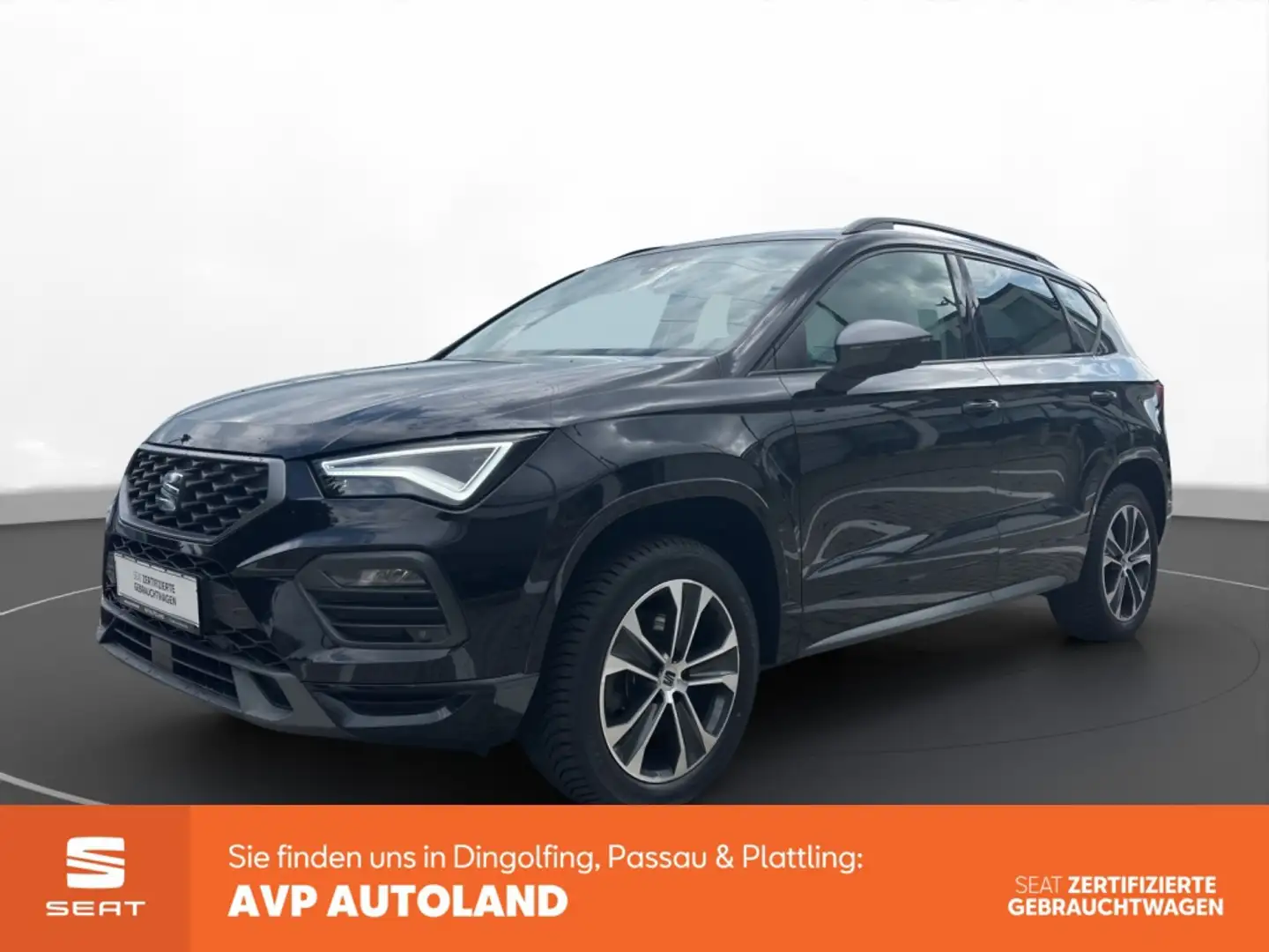 SEAT Ateca 2.0 TDI DSG FR-Line | ACC | NAVI | AHK | Noir - 1