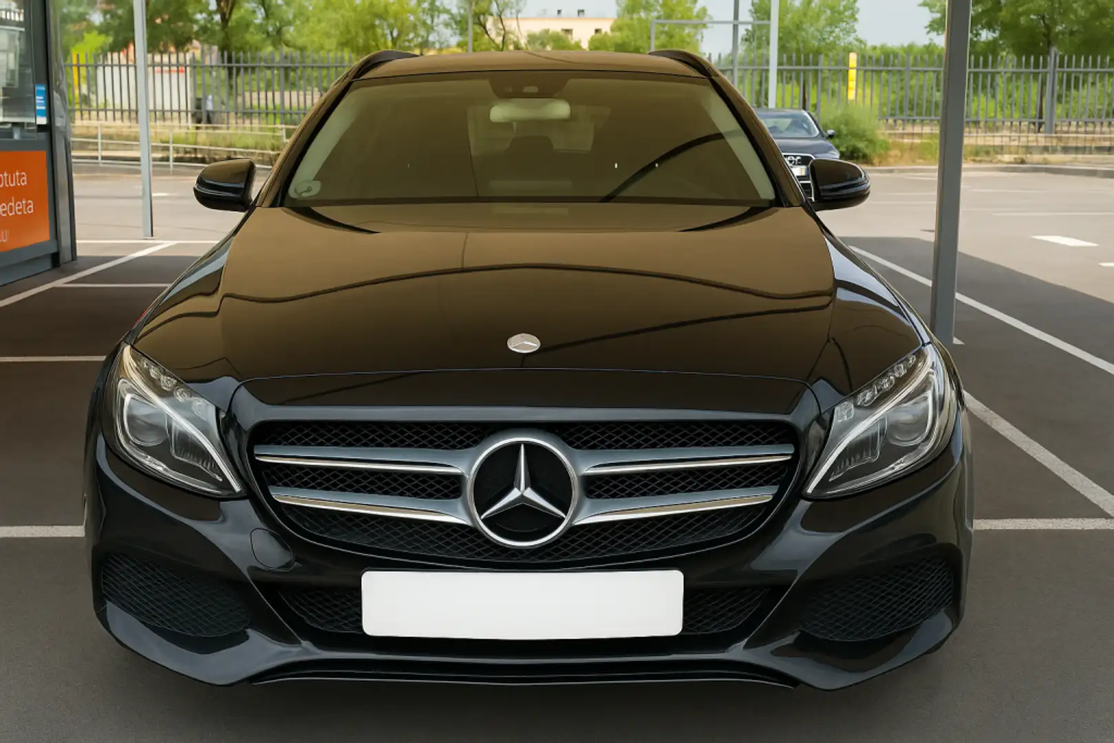 Mercedes-Benz C 200 Estate 200CDI BE Sport 7G Plus Zwart - 1