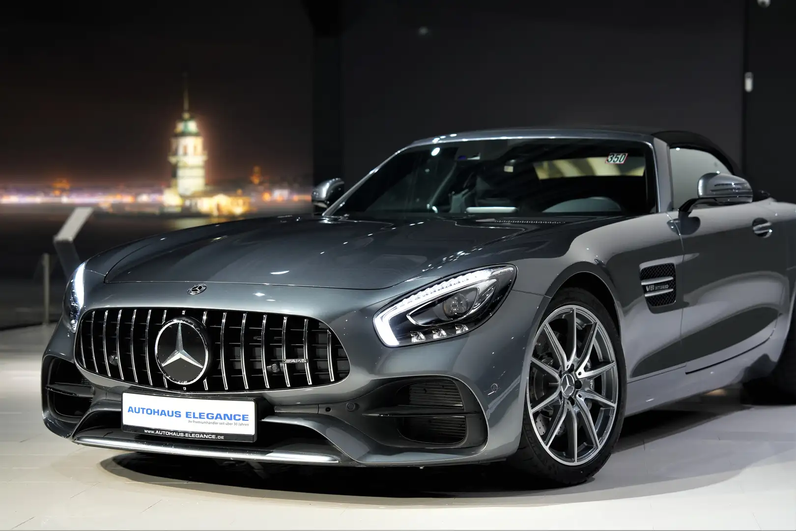 Mercedes-Benz AMG GT Roadster*SPORTABGAS*LED*NAPPA*BURM.*1.HD* Grijs - 2