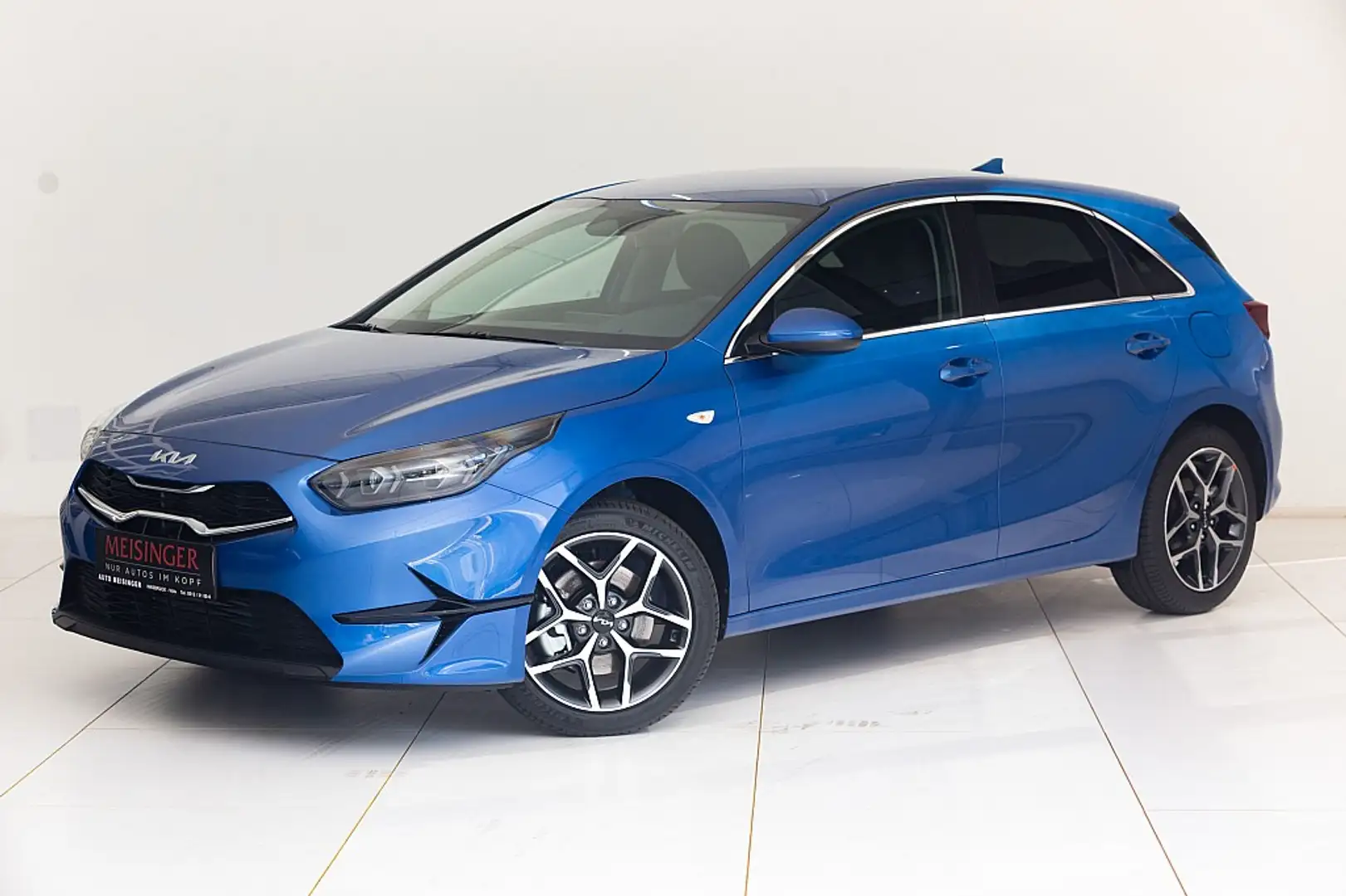 Kia Ceed / cee'd ceed 1,0 T-GDI GPF Silber Blau - 1