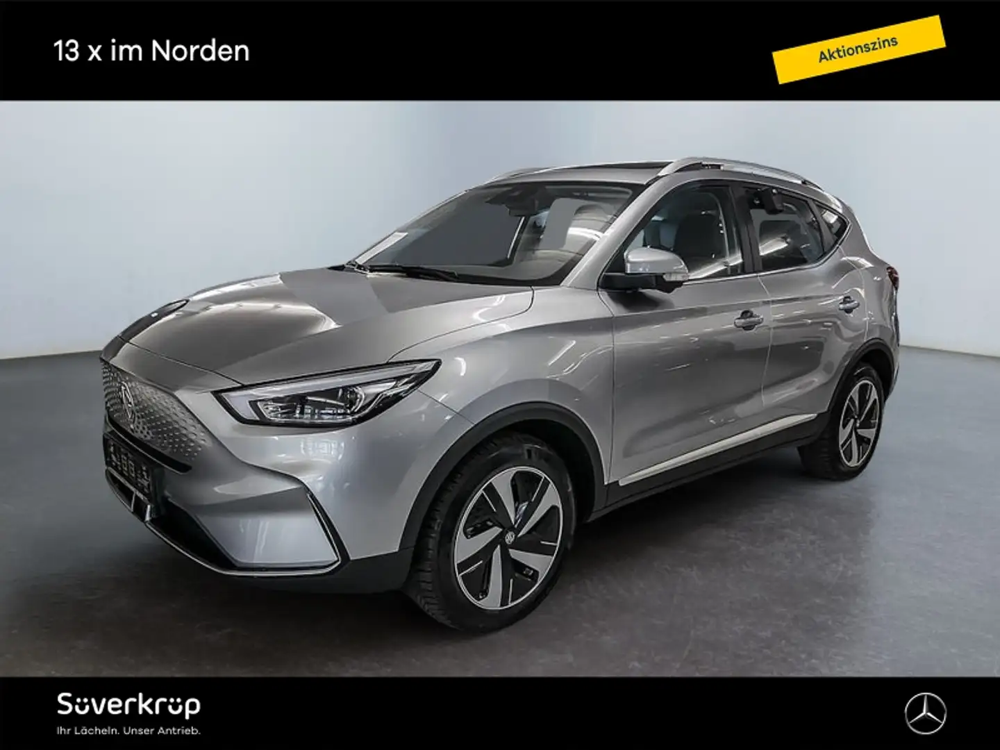 MG ZS EV Luxury DISTR SPUR PANO KAMERA PDC SHZ Silber - 2