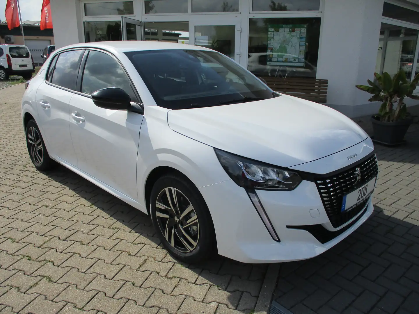Peugeot 208 Allure PureTech 100 Blanc - 2