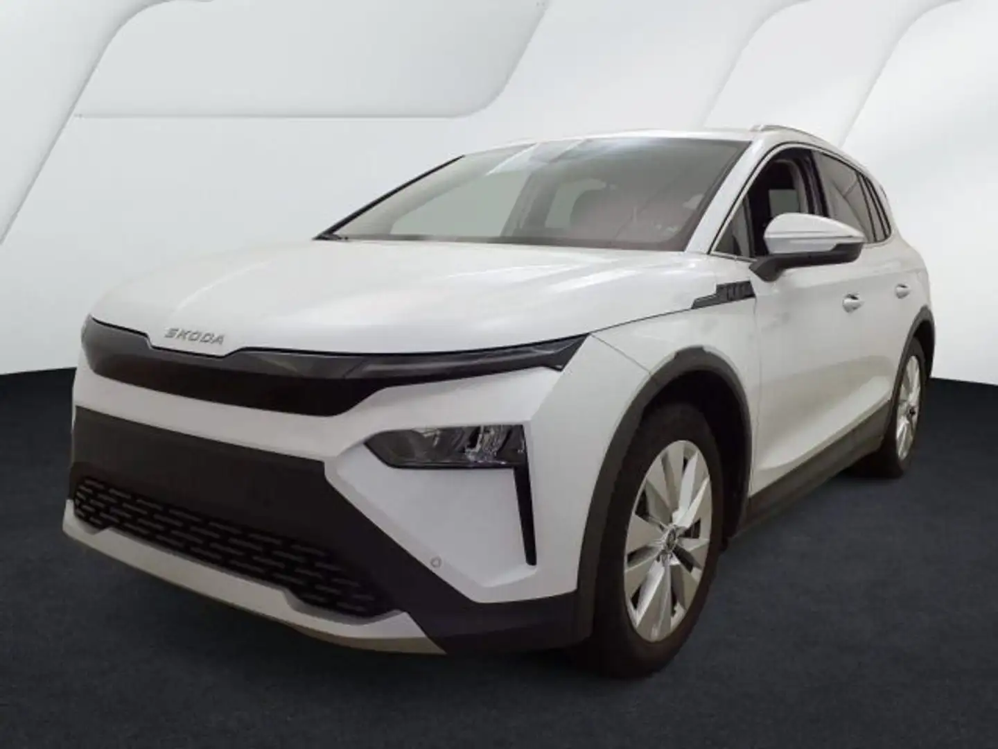 Skoda Elroq iV 85 LOFT LED+NAVI+AHK+ACC+WäRMEPUMPE+SHZ Weiß - 1