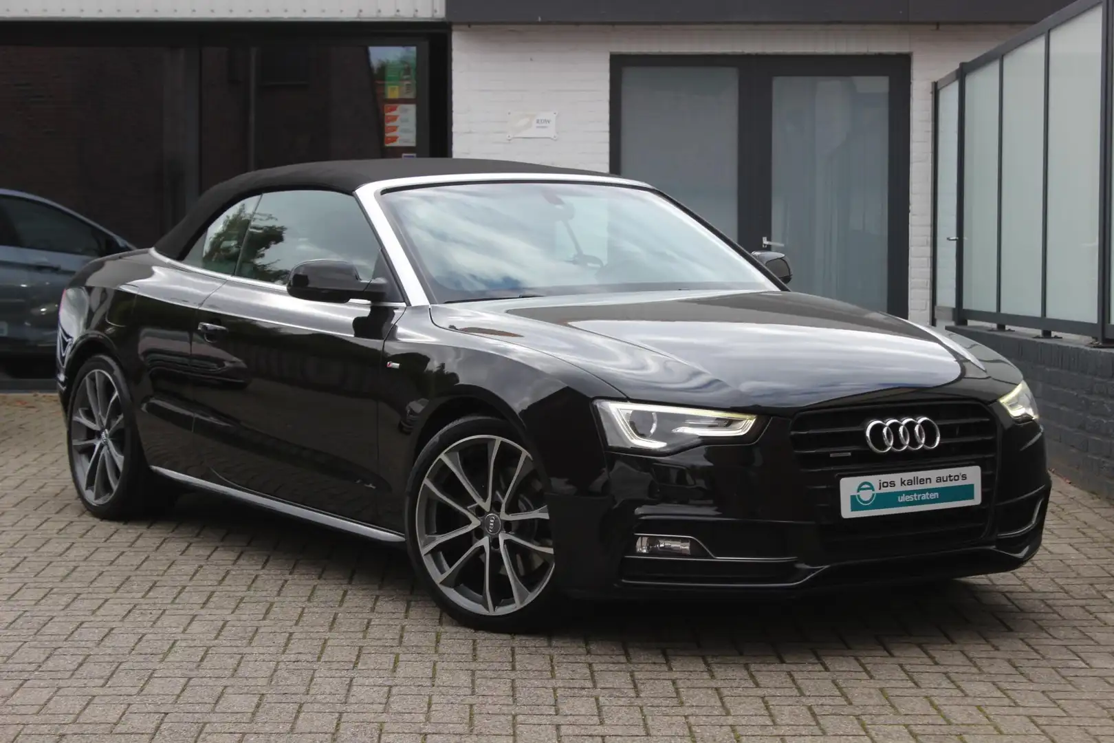 Audi A5 Cabriolet 2.0 TFSI Pro Line Quattro S Line, Leder, Zwart - 1