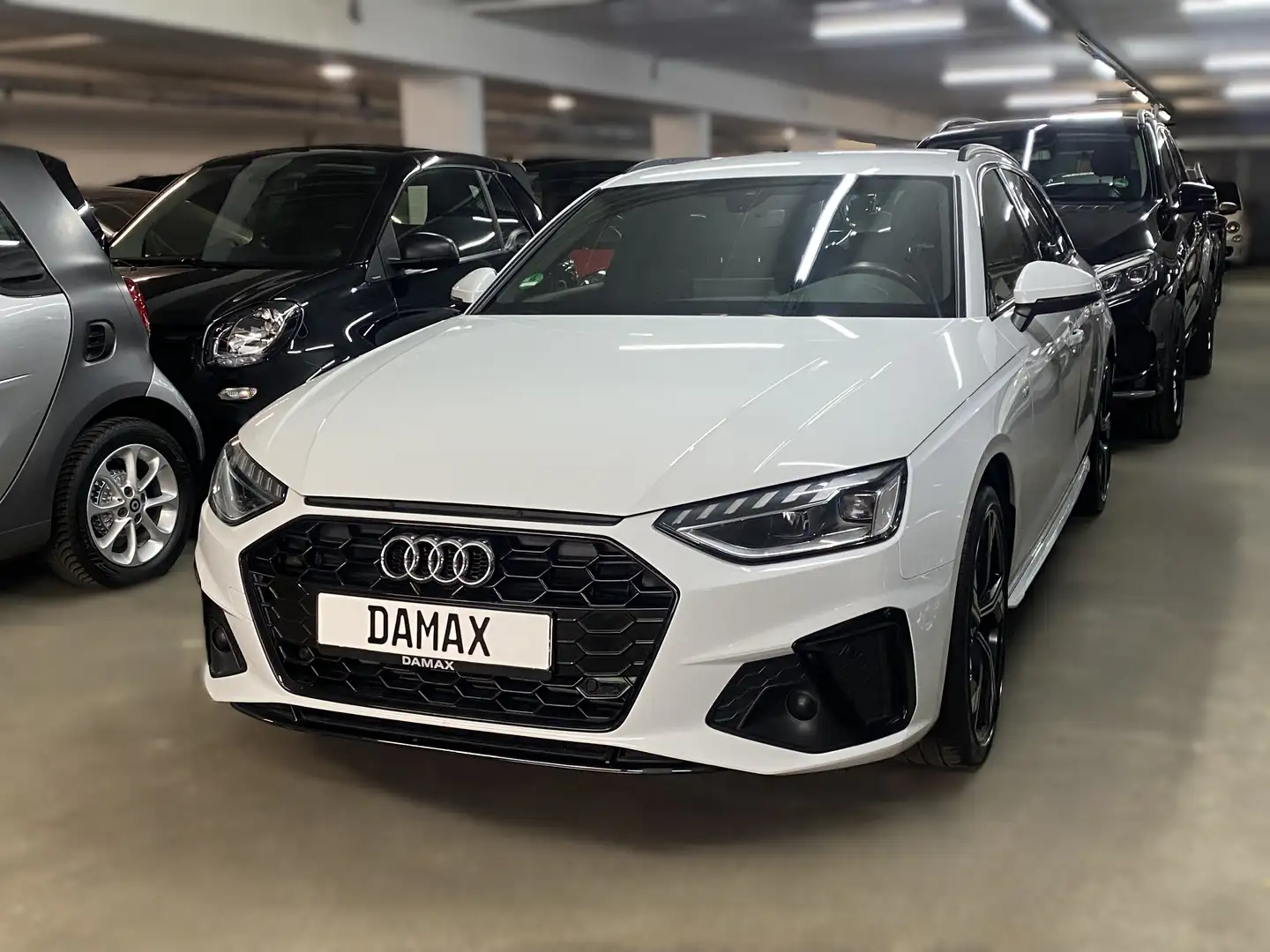 Audi A4 40 TFSI S line*AHK*TOTWI*LEDER Blanc - 1