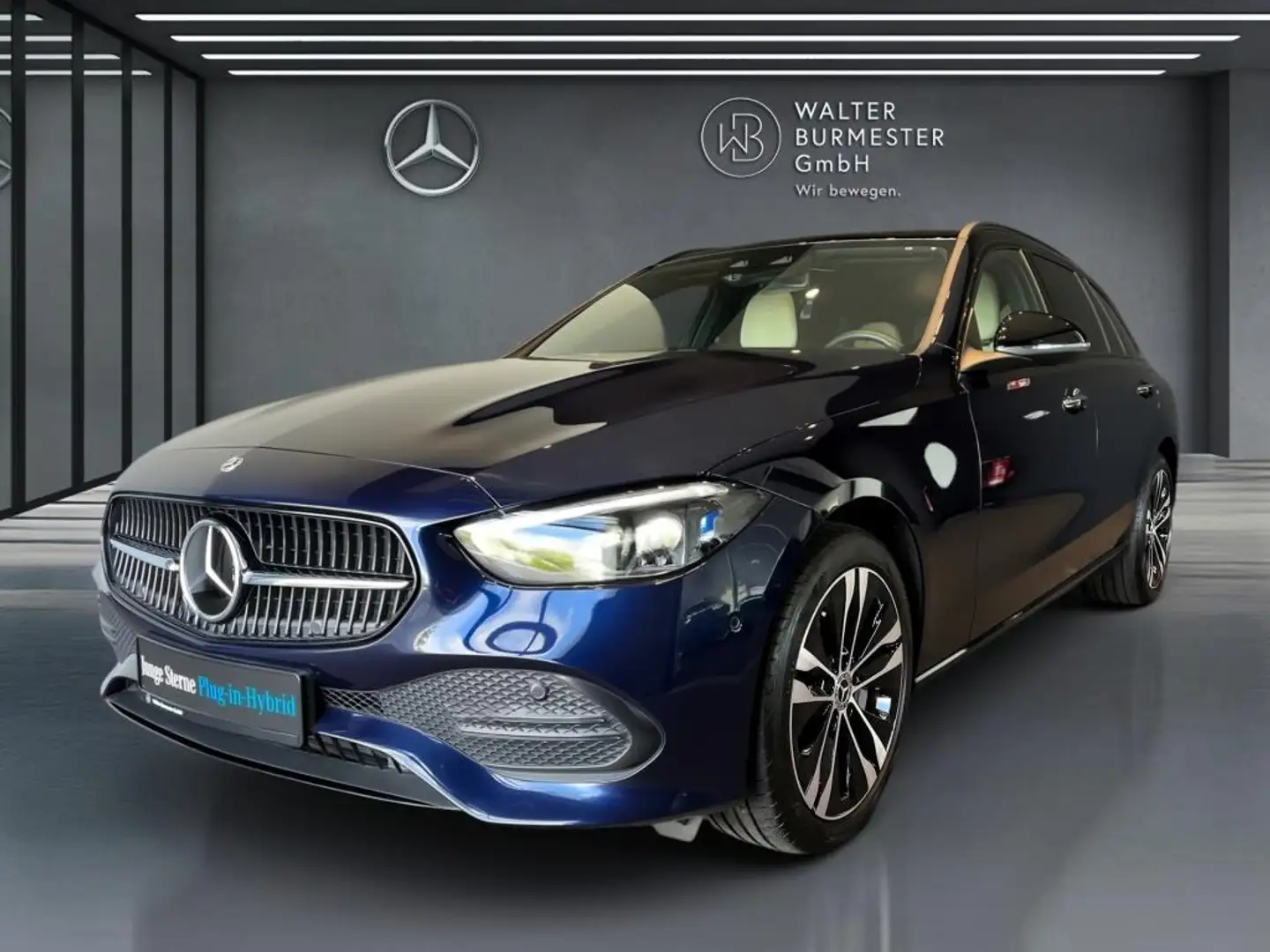 Mercedes-Benz C 300 e T-Modell +MBUX+PANO+Avantgarde+KAMERA Blau - 1