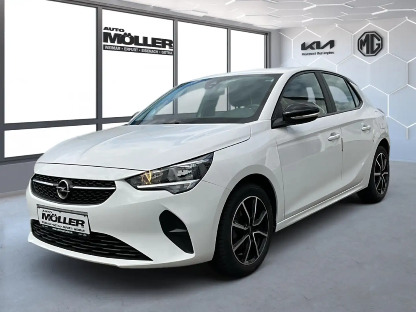 Opel Corsa F 1.2 Edition Navi DAB LenkradHZG Weiß - 2