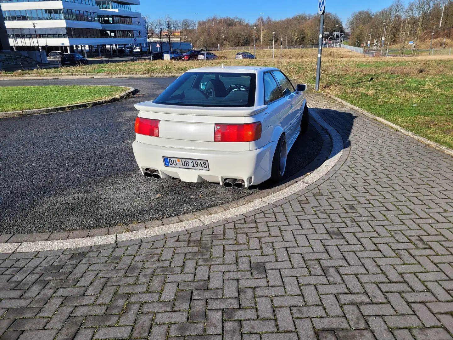 Audi Coupe V6 2,6 Bianco - 1