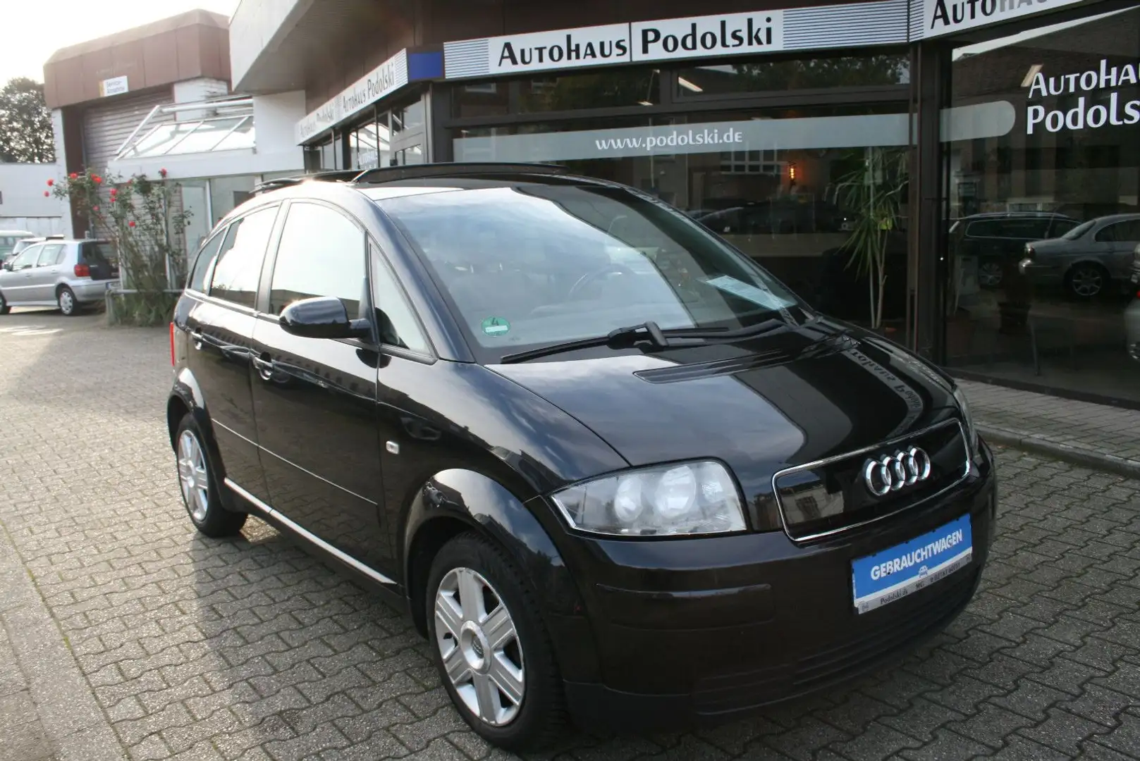Audi A2 1.4 | Allwetterreifen|Klima|Tüv 2026|Metallic Negru - 1
