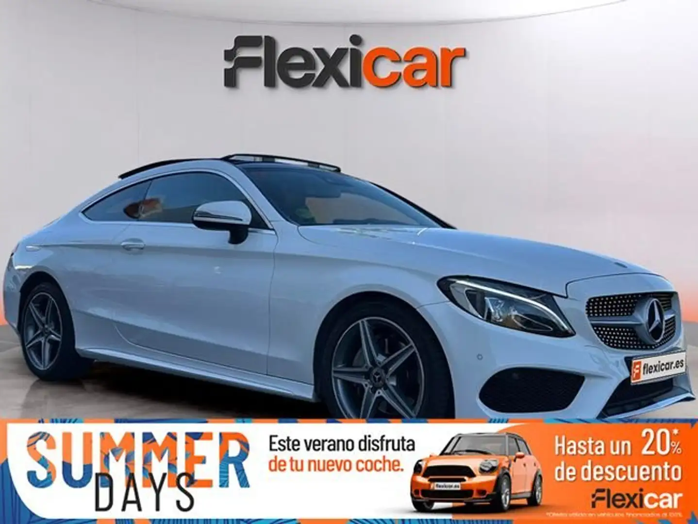 Mercedes-Benz C 220 Coupé d Blanco - 1