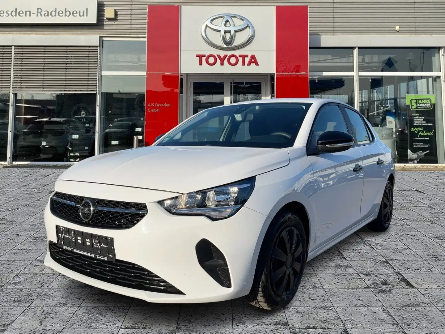 Opel Corsa F 1.2 SpurH*SHZ*Tempomat*Klima*Bluetooth Blanc - 1