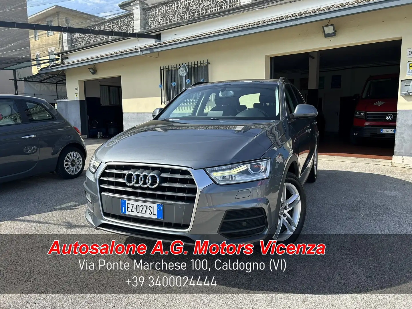 Audi Q3 2.0 TDI 150CV Business - EURO 6B Grigio - 1