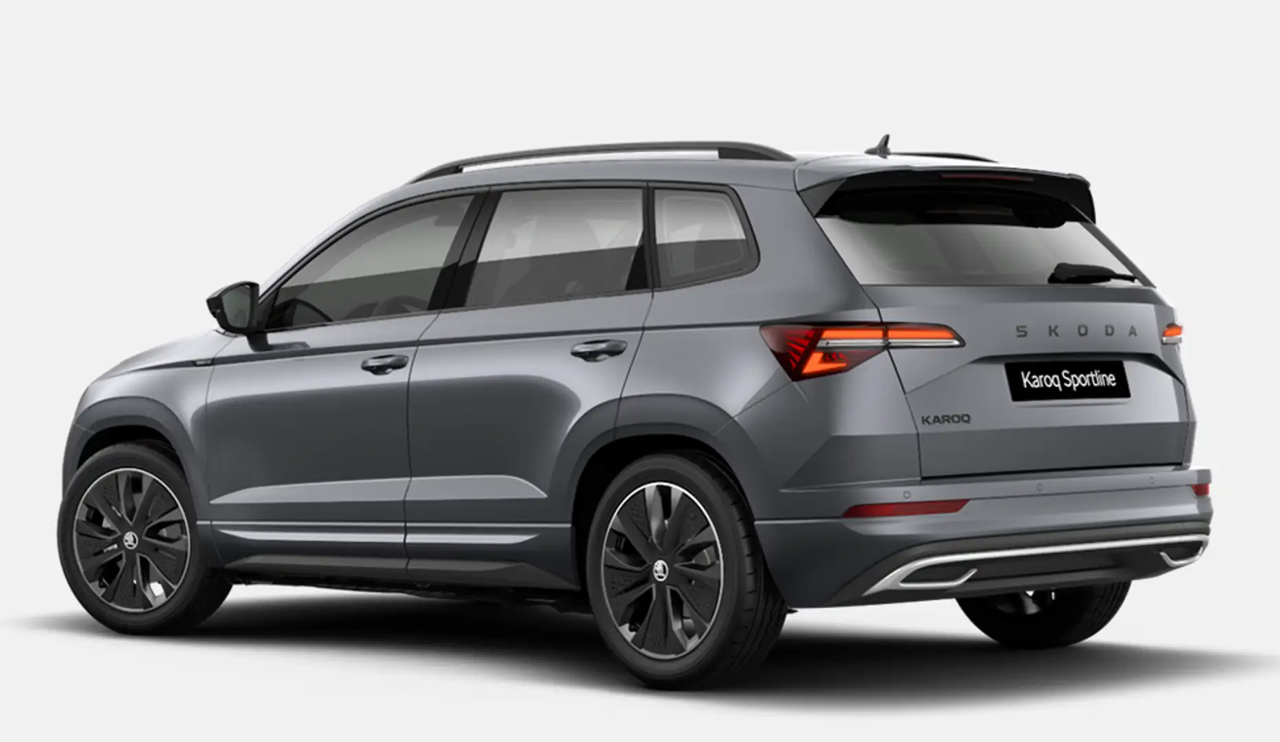 Skoda Karoq 2.0 TDI DSG Sportline Grau - 2