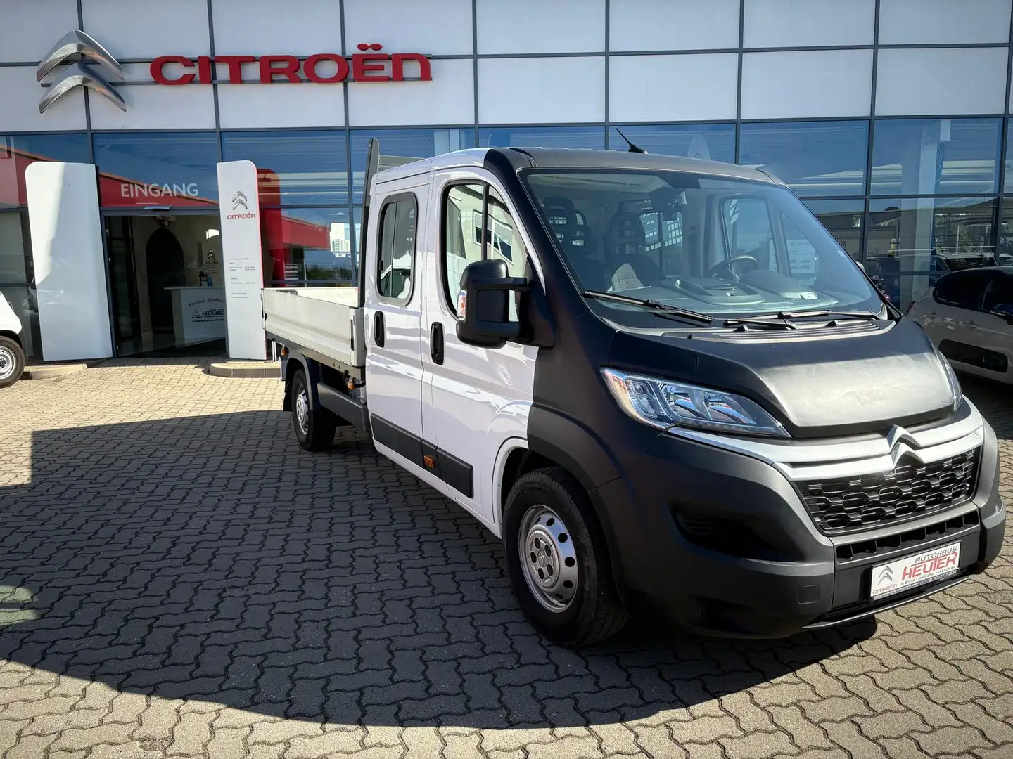 Citroen Jumper 35 L3 Doka Pritsche BlueHDI 165PS Wit - 2