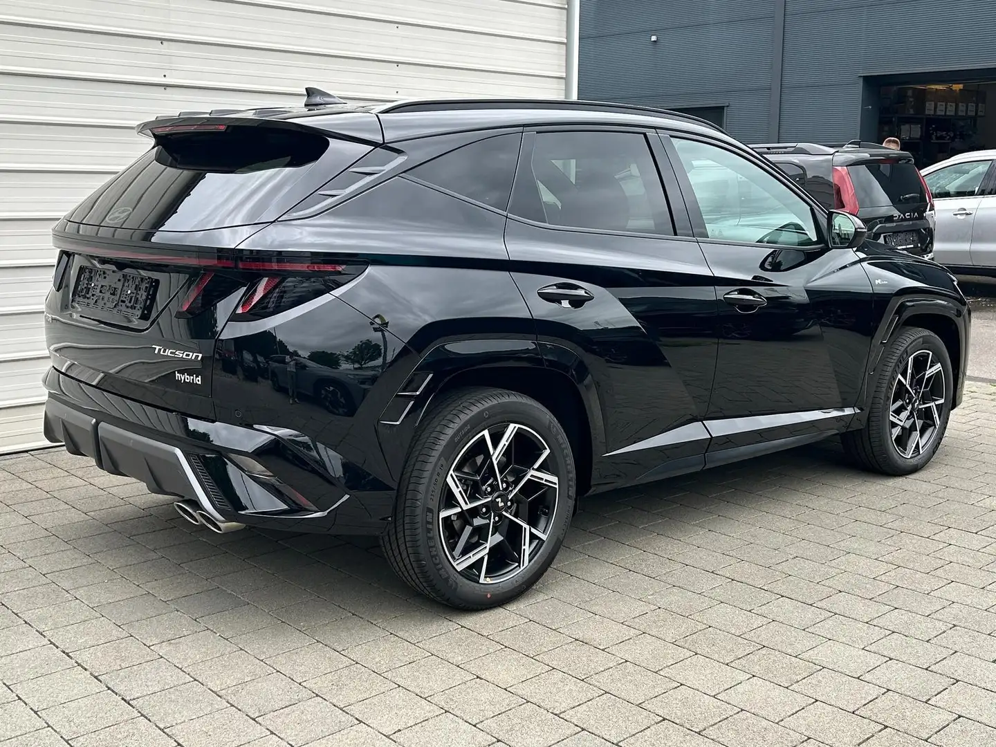 Hyundai TUCSON N-Line N-Line+ 1.6 T-GDI HEV AHK*Android Auto*H... Schwarz - 2