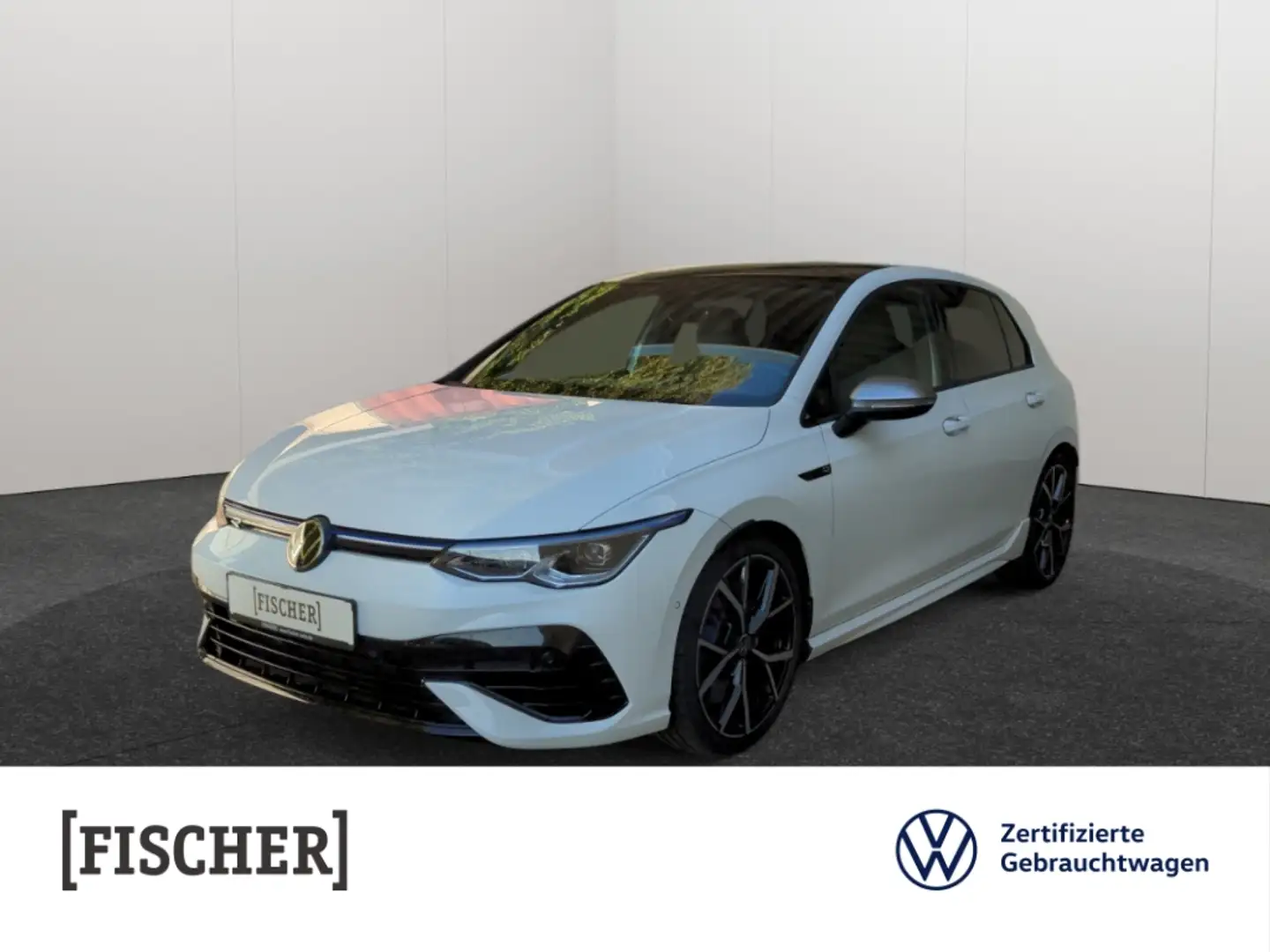 Volkswagen Golf R VIII 2.0TSI 4Motion DSG Matrix Navi HUD Rear View Weiß - 1