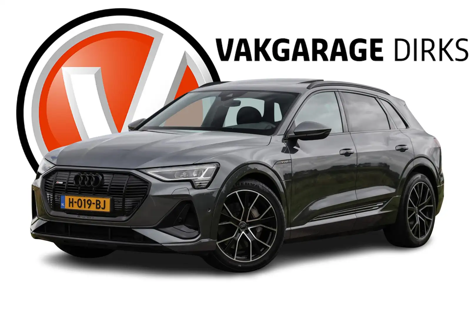 Audi e-tron 50 Quattro S-Line 71 kWh ✅ Pano ✅ ACC ✅ Carplay Серый - 1