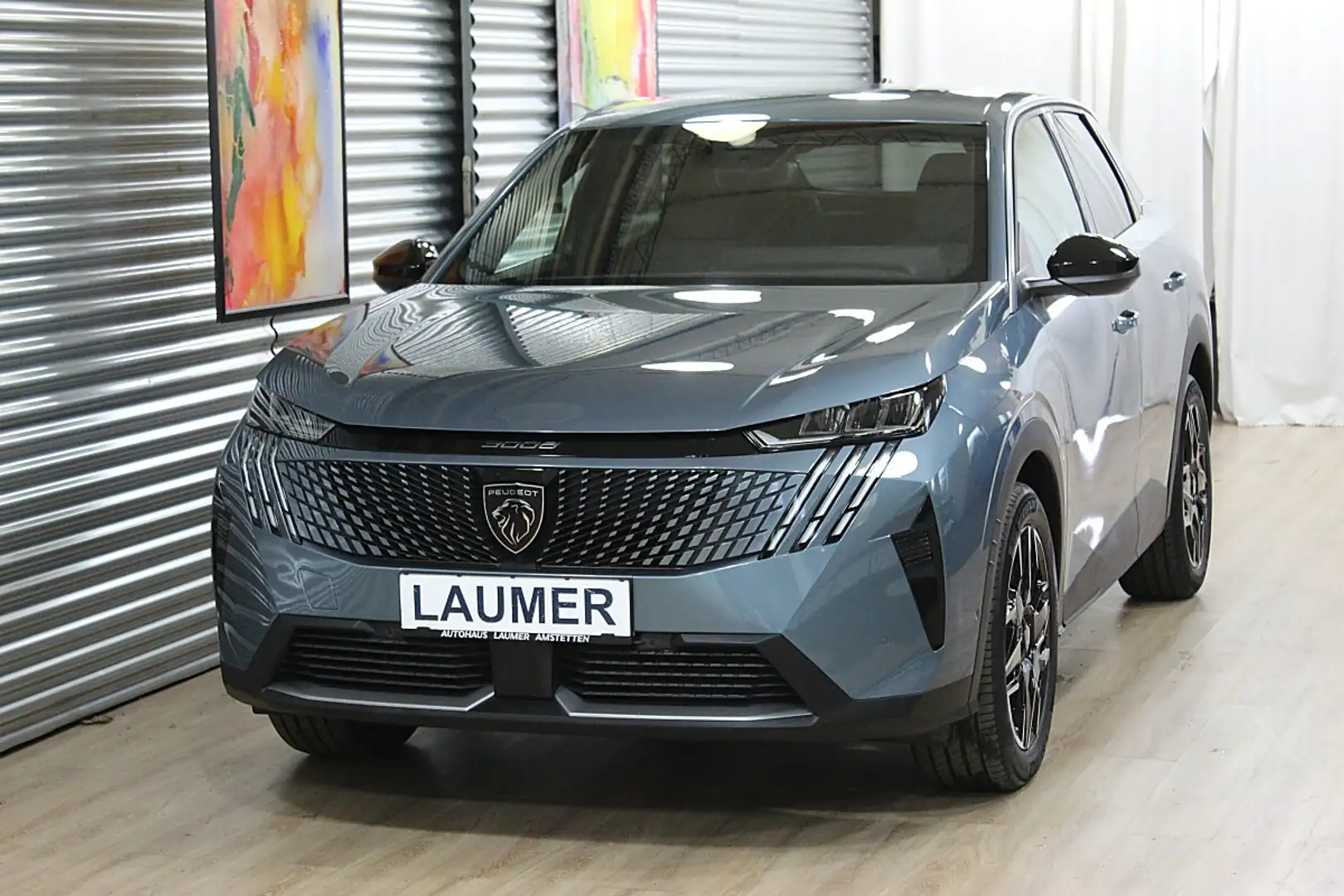 Peugeot 3008 Allure Hybrid 145 e-DCS6 +Panorama-Navigation P... Blau - 2