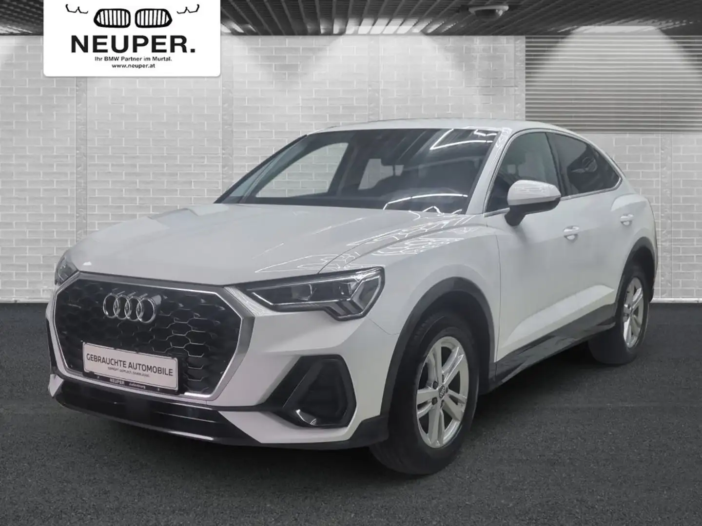 Audi Q3 Sportback 35 TDI quattro S-tronic Weiß - 1