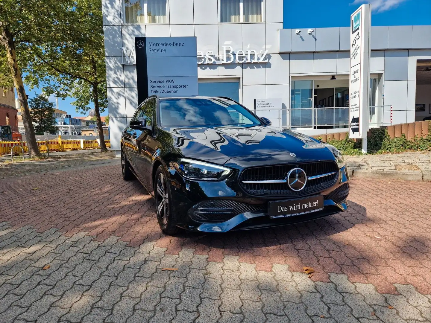 Mercedes-Benz C 180 T/Digital Light/Distronic/360 Grad Kamera Schwarz - 2