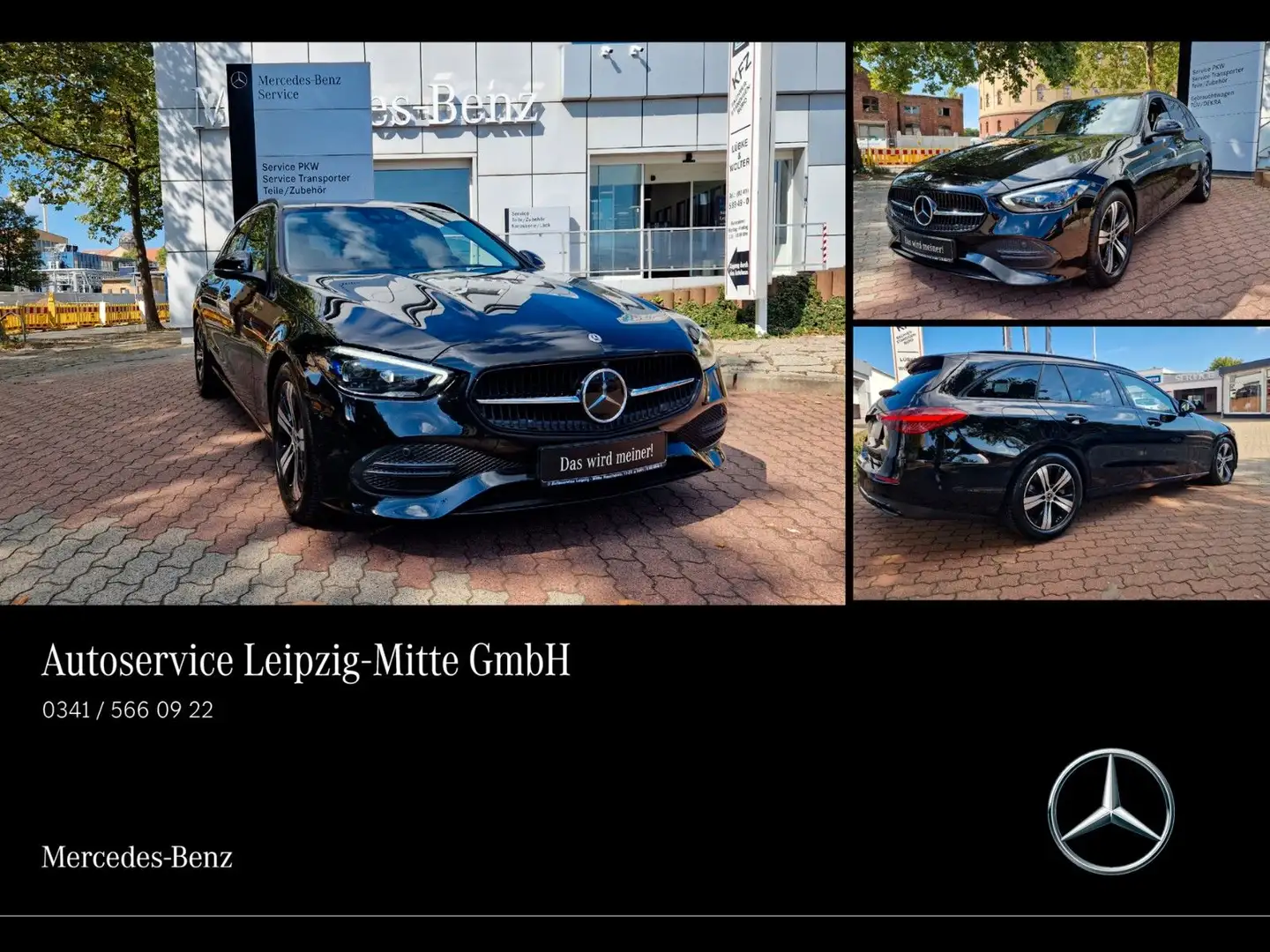 Mercedes-Benz C 180 T/Digital Light/Distronic/360 Grad Kamera Schwarz - 1