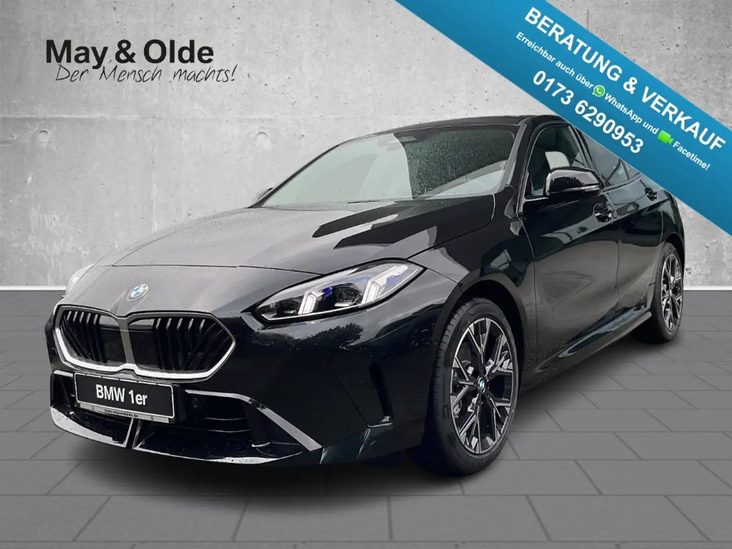 BMW 120 M-Sport Design Sportsitze Adapt. LED Rückfahrkamer Schwarz - 1