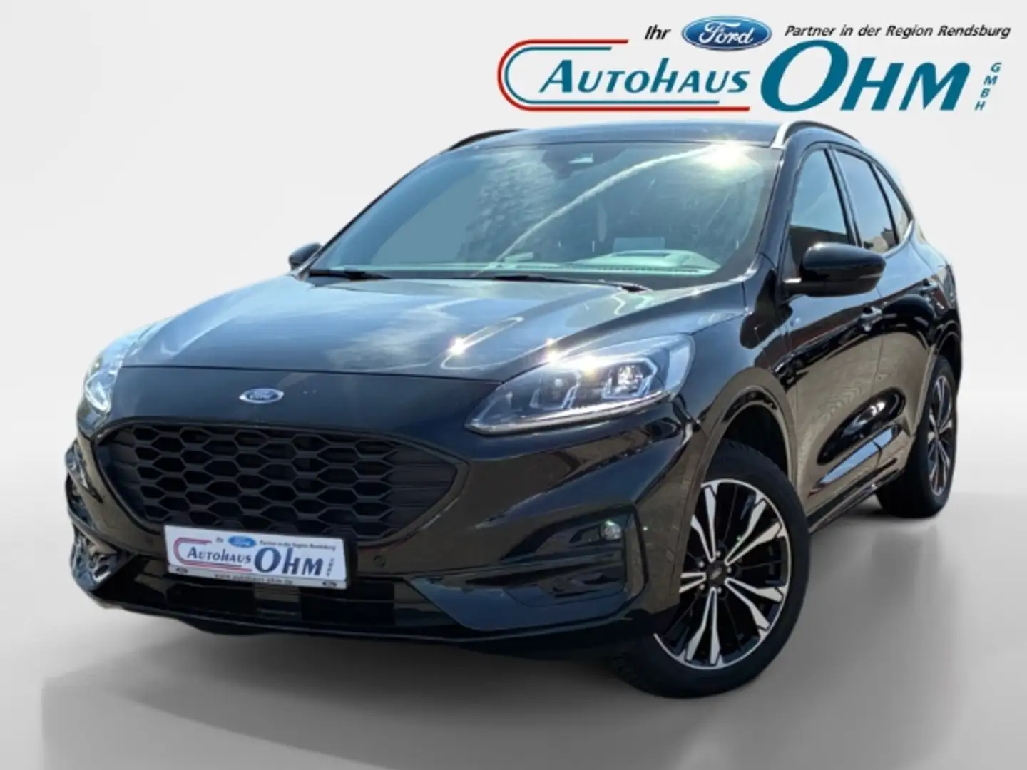 Ford Kuga ST-Line X 2.5 Duratec - PHEV - AHK - RFK - NAV - Schwarz - 2