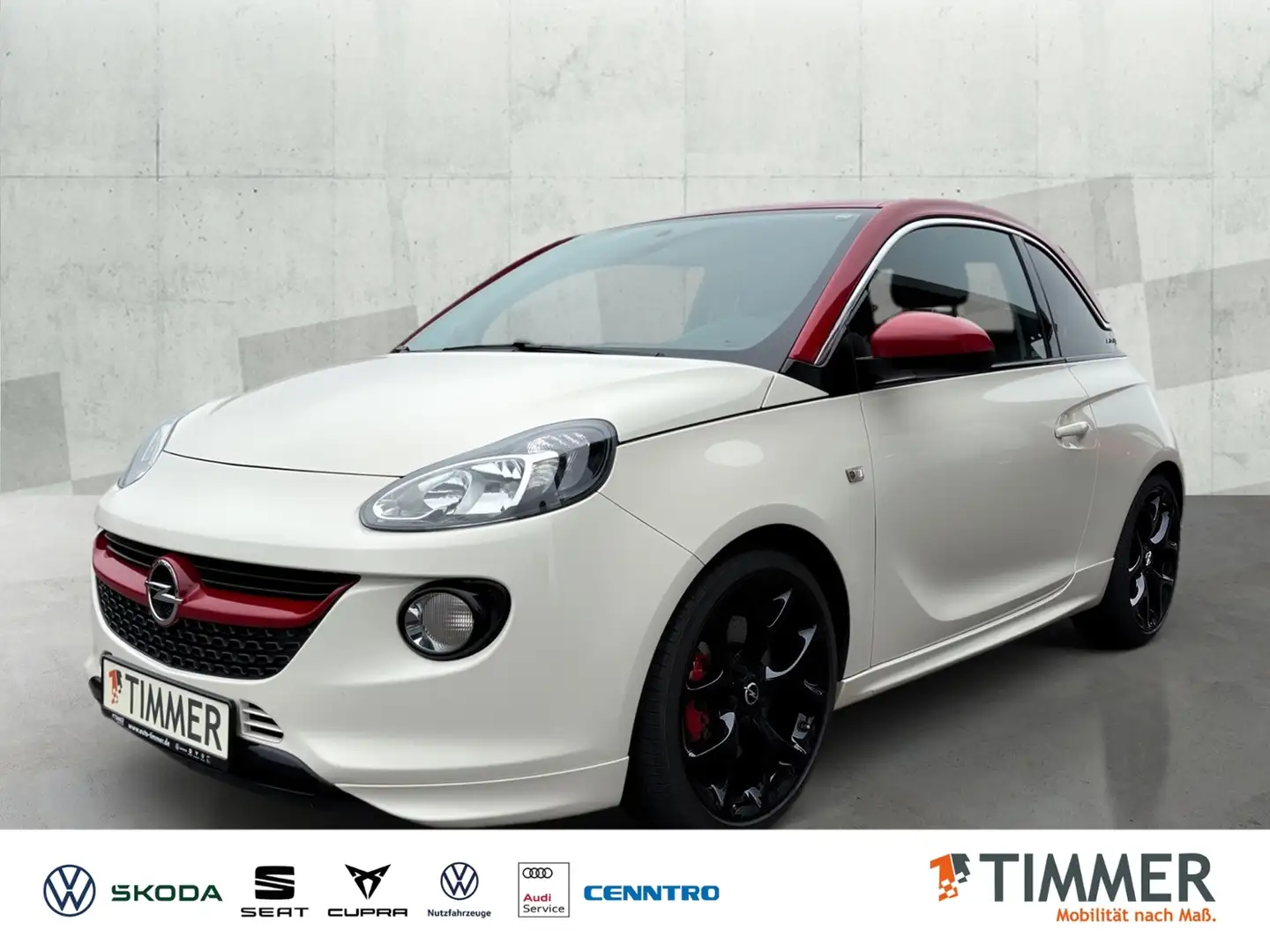 Opel Adam S 1.4 Turbo *INFINITY*WINTER-PAKET*SHZ*TEMPO* Bílá - 1