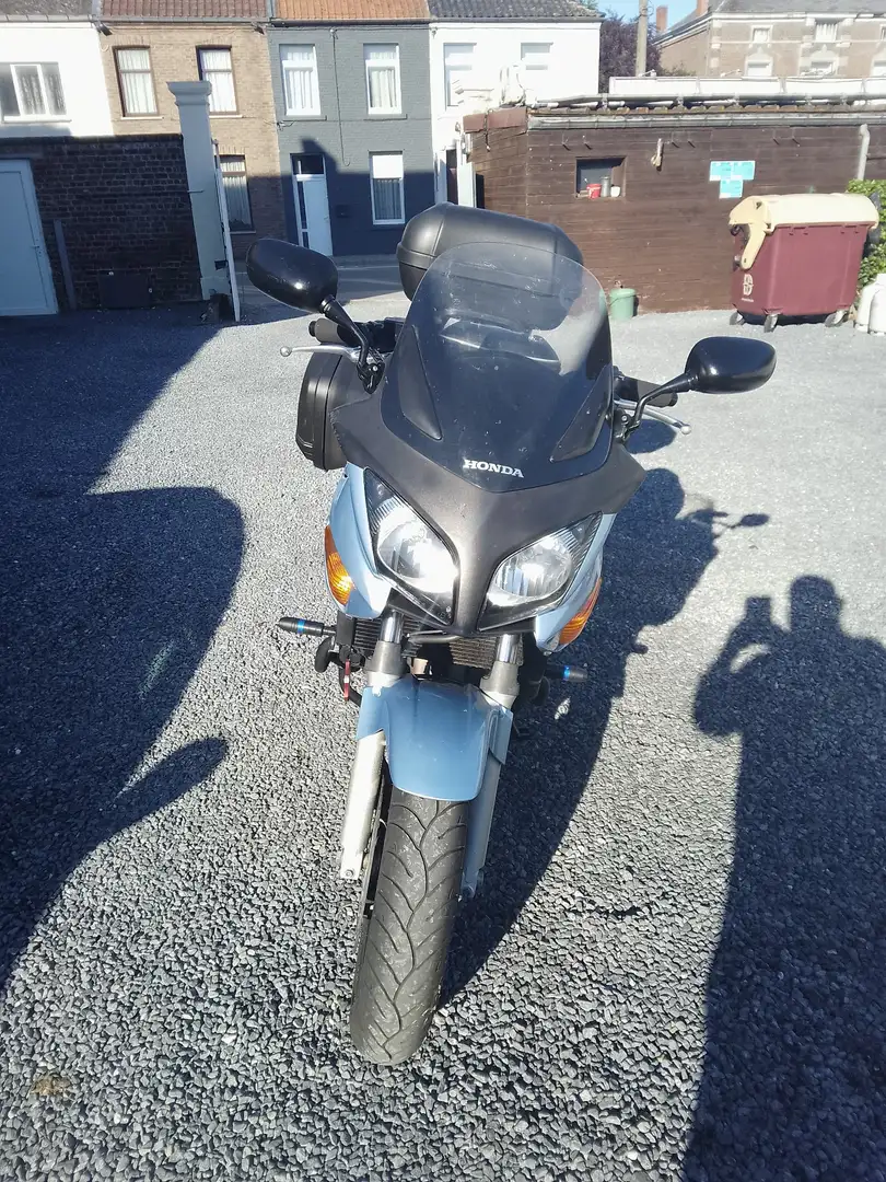 Honda CBF 600 valises top case Albastru - 2