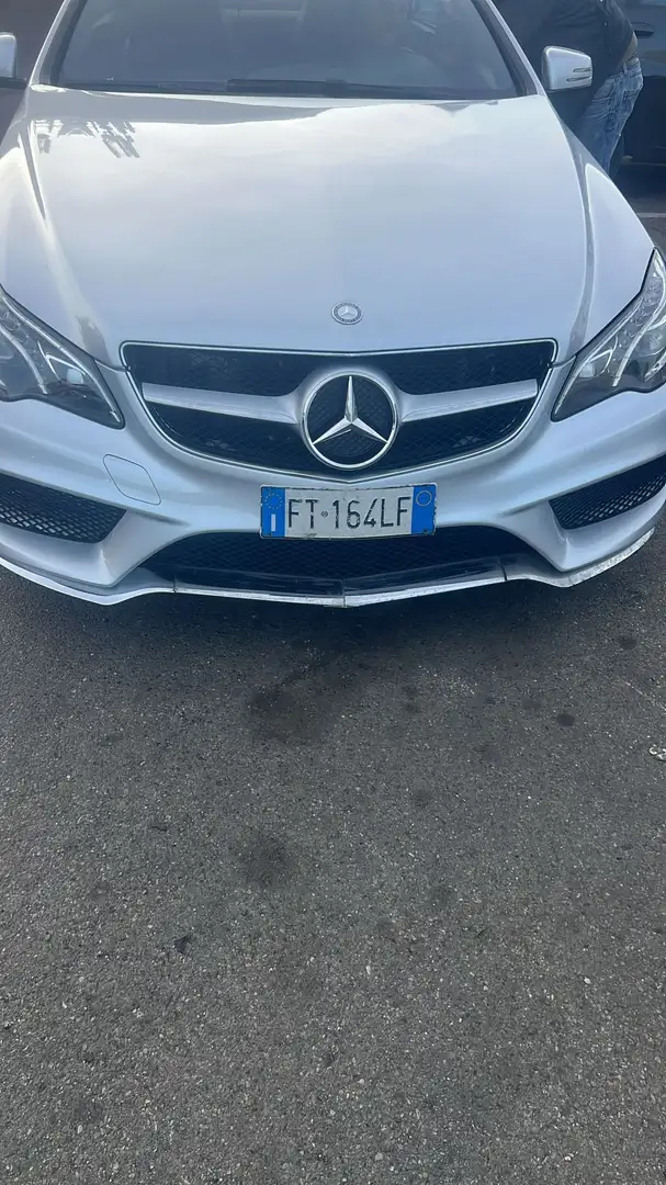 Mercedes-Benz E 220 Classe E 220 Coupé BlueTec Automatico Argento - 1
