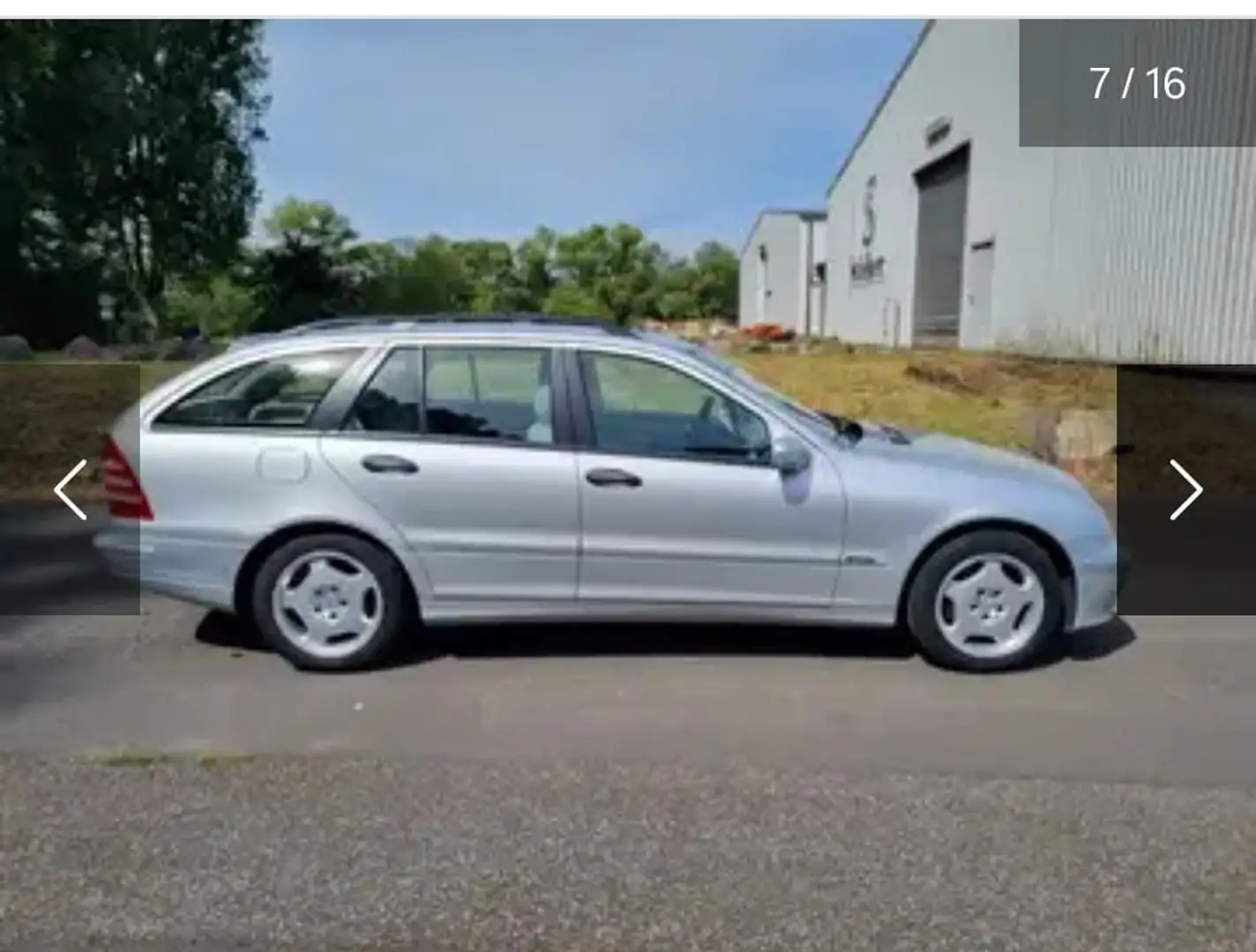 Mercedes-Benz 220 Diesel Argent - 2