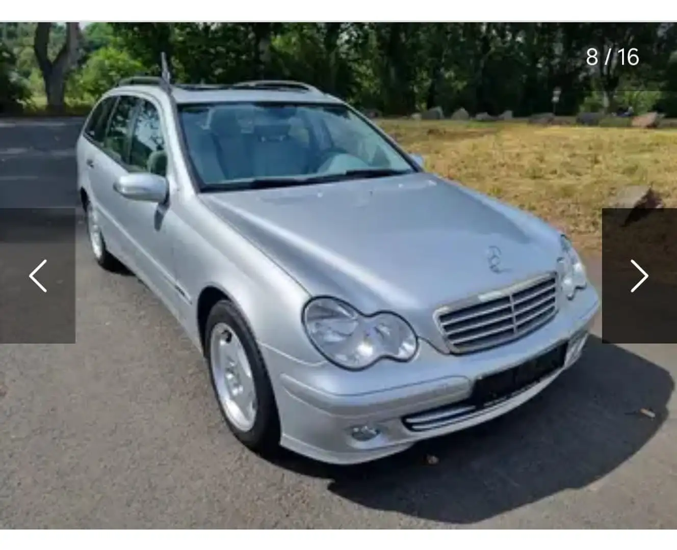 Mercedes-Benz 220 Diesel Argent - 1