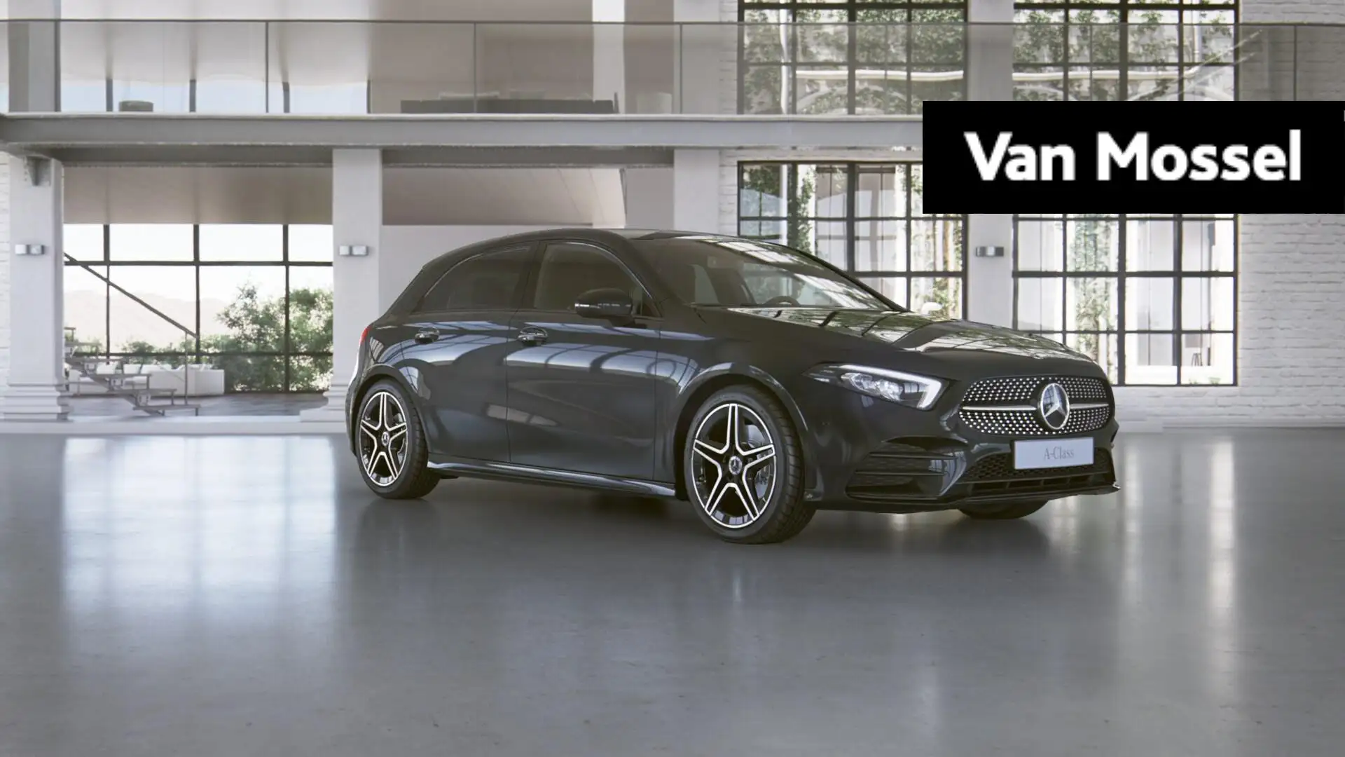 Mercedes-Benz A 180 AMG Line + CARPLAY + CAMERA + NIGHTPAKKET + Noir - 1