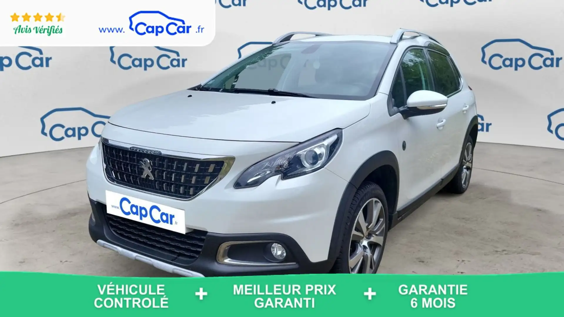 Peugeot 2008 1.6 BlueHdi 120 Crossway Blanc - 1