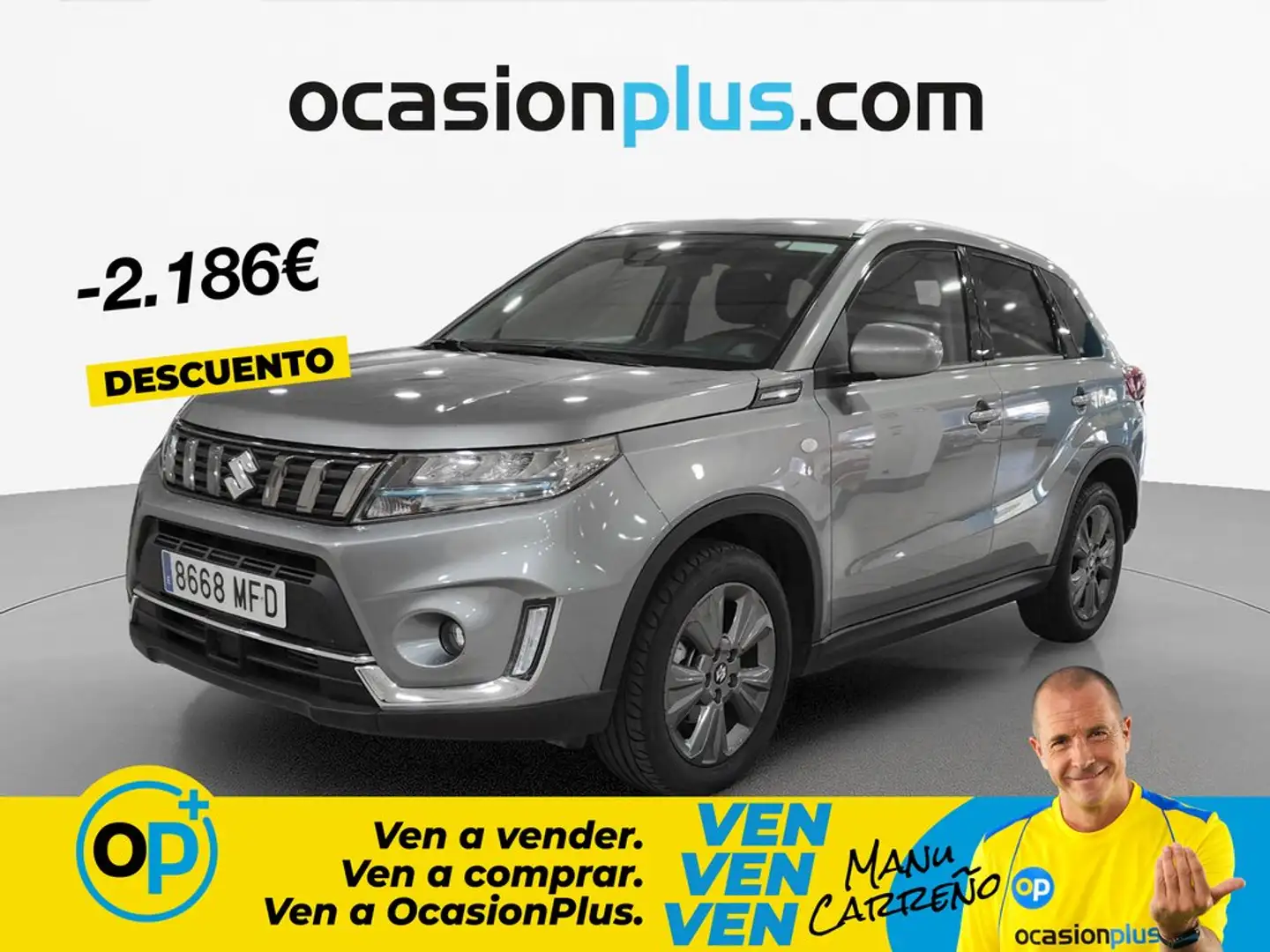 Suzuki Vitara 1.4T GLE 4WD Mild Hybrid Gris - 1