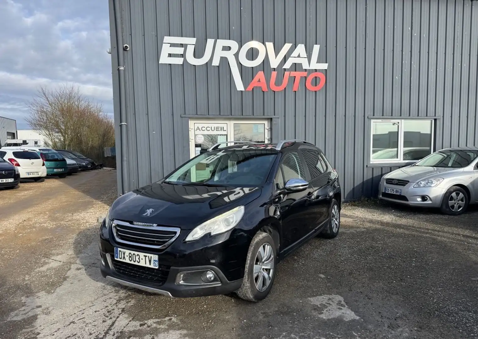 Peugeot 2008 1.6 blue hdi 100ch style Noir - 1