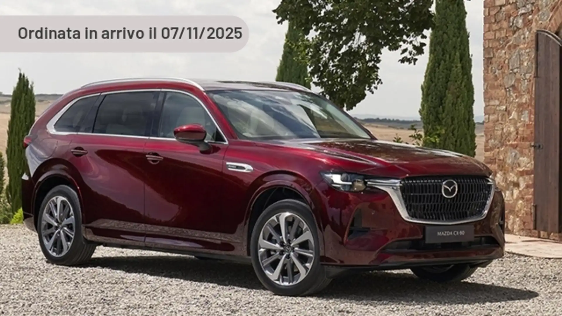 Mazda CX-80 3.3L e-Skyactiv D M Hybrid AWD Exclusive Line Stříbrná - 1